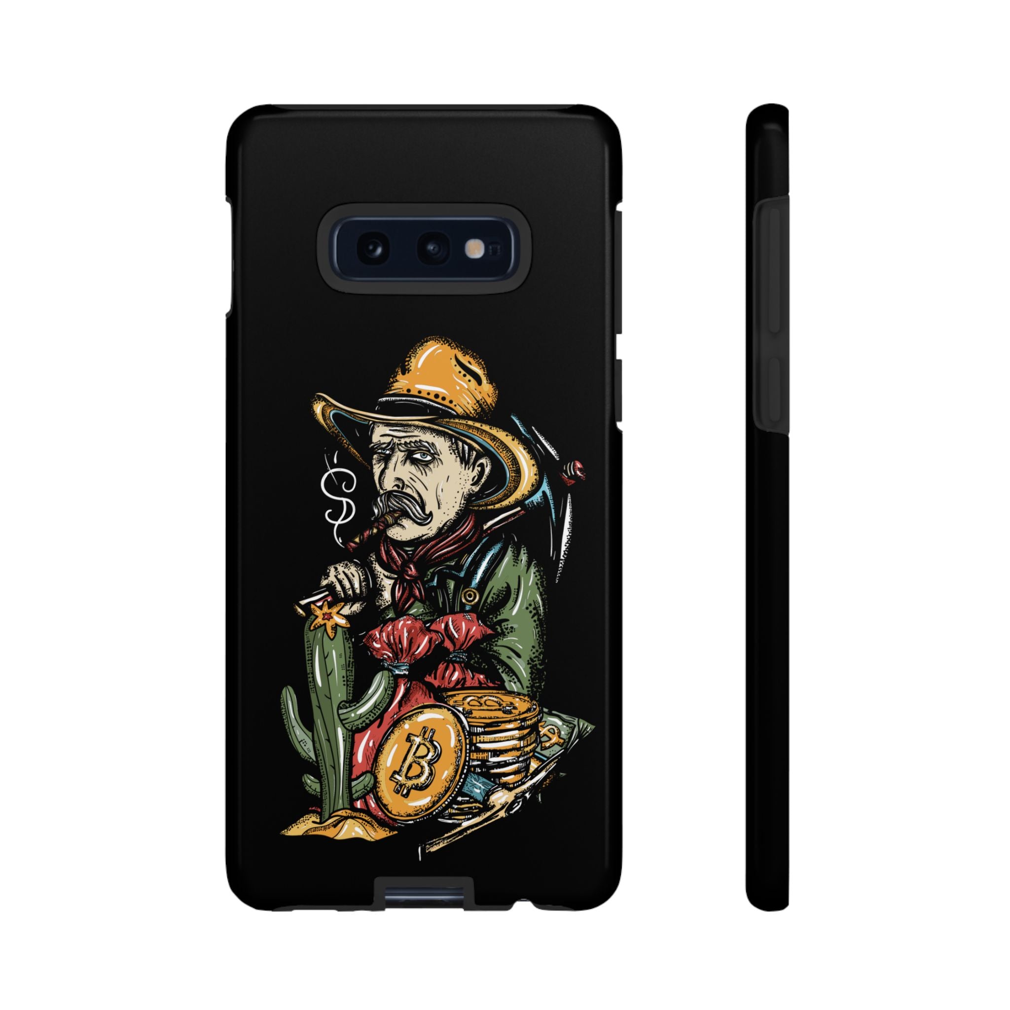 Phone Tough Case - Bitcoin Smoking Man