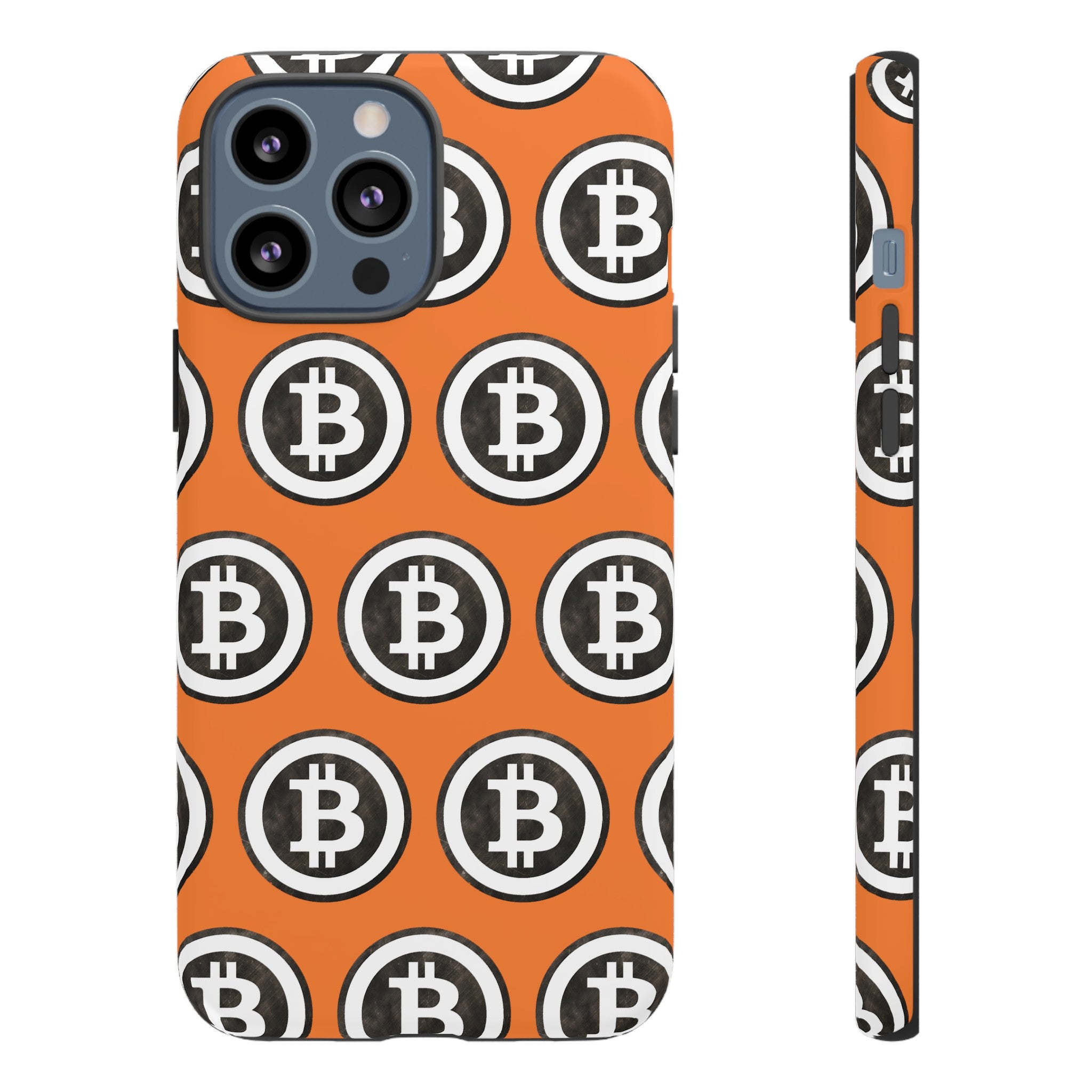 Phone Tough Case - B Logo Orange Background