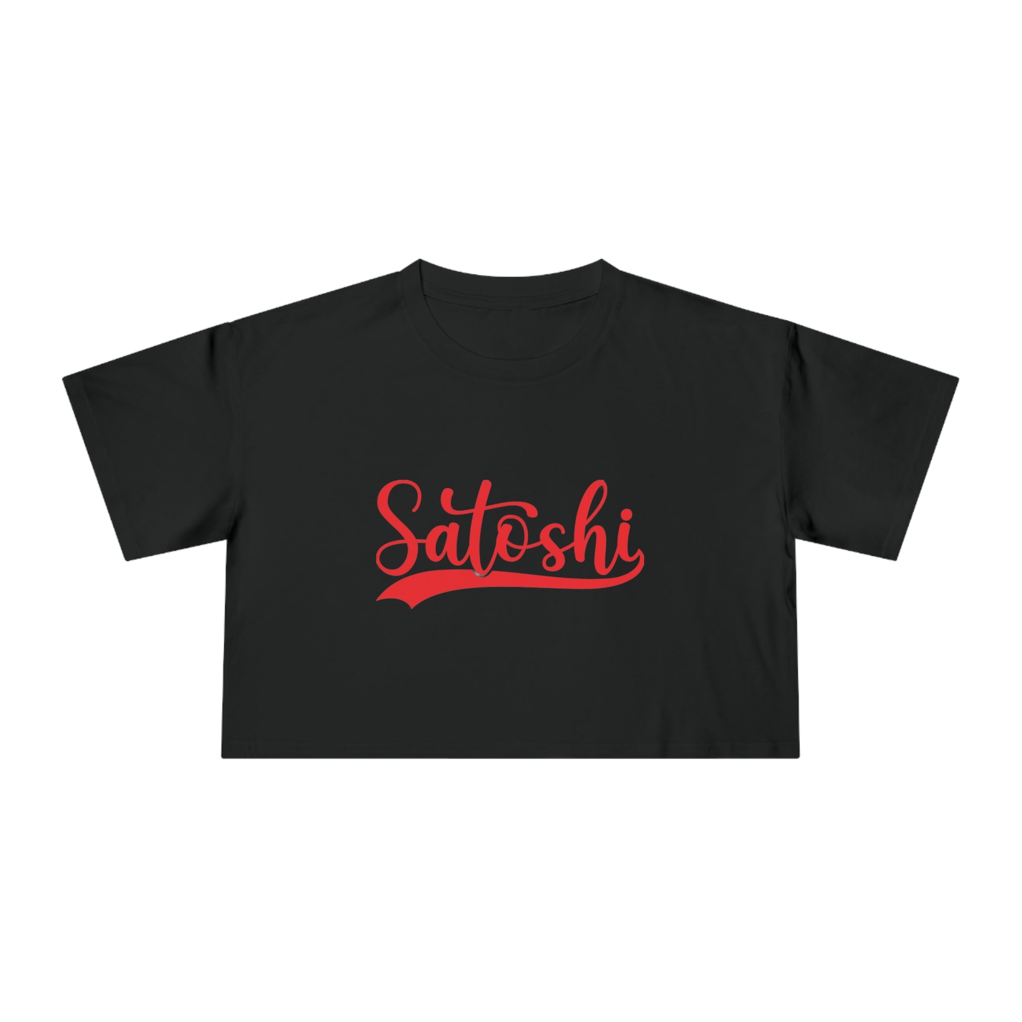 Crop Tee - Satoshi