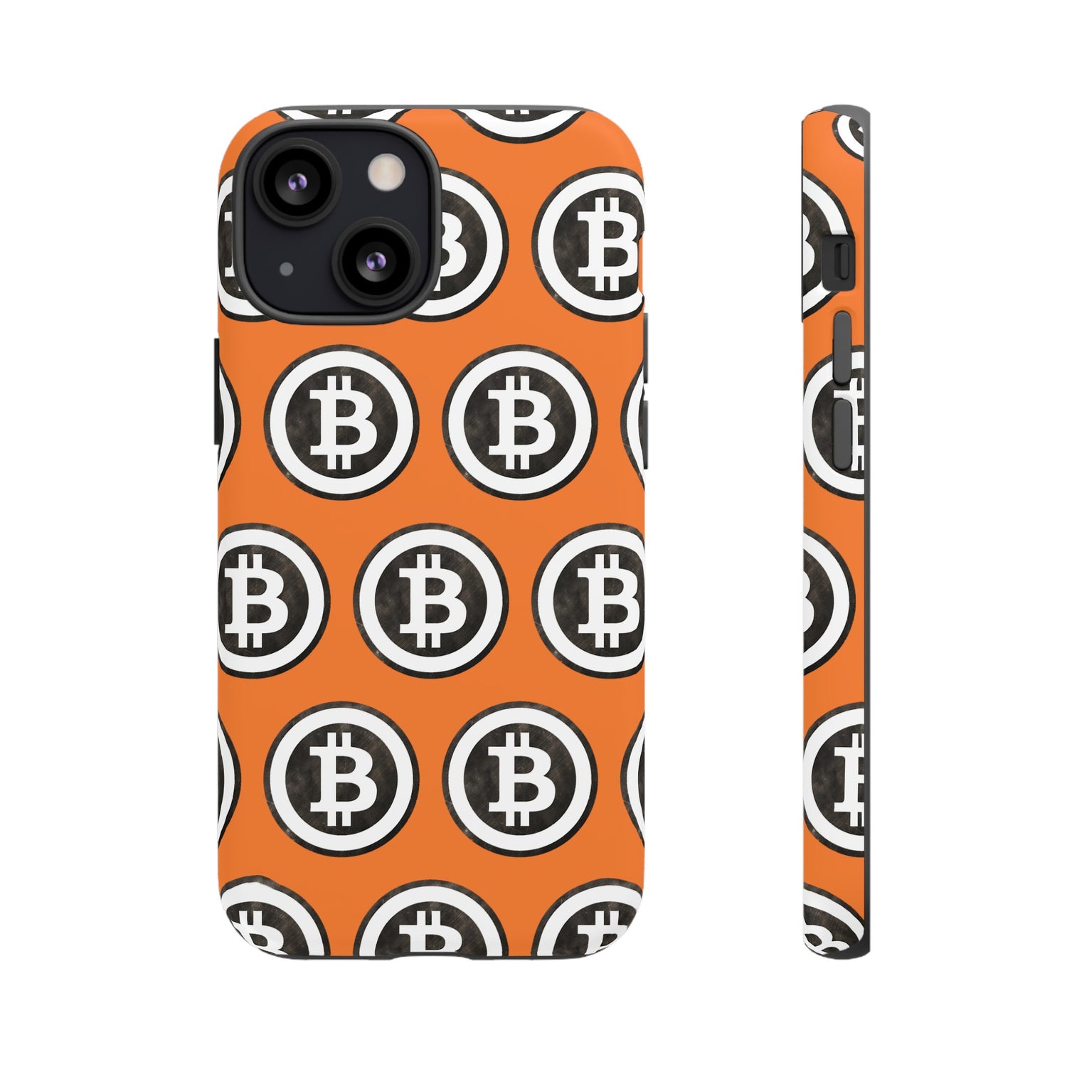 Phone Tough Case - B Logo Orange Background