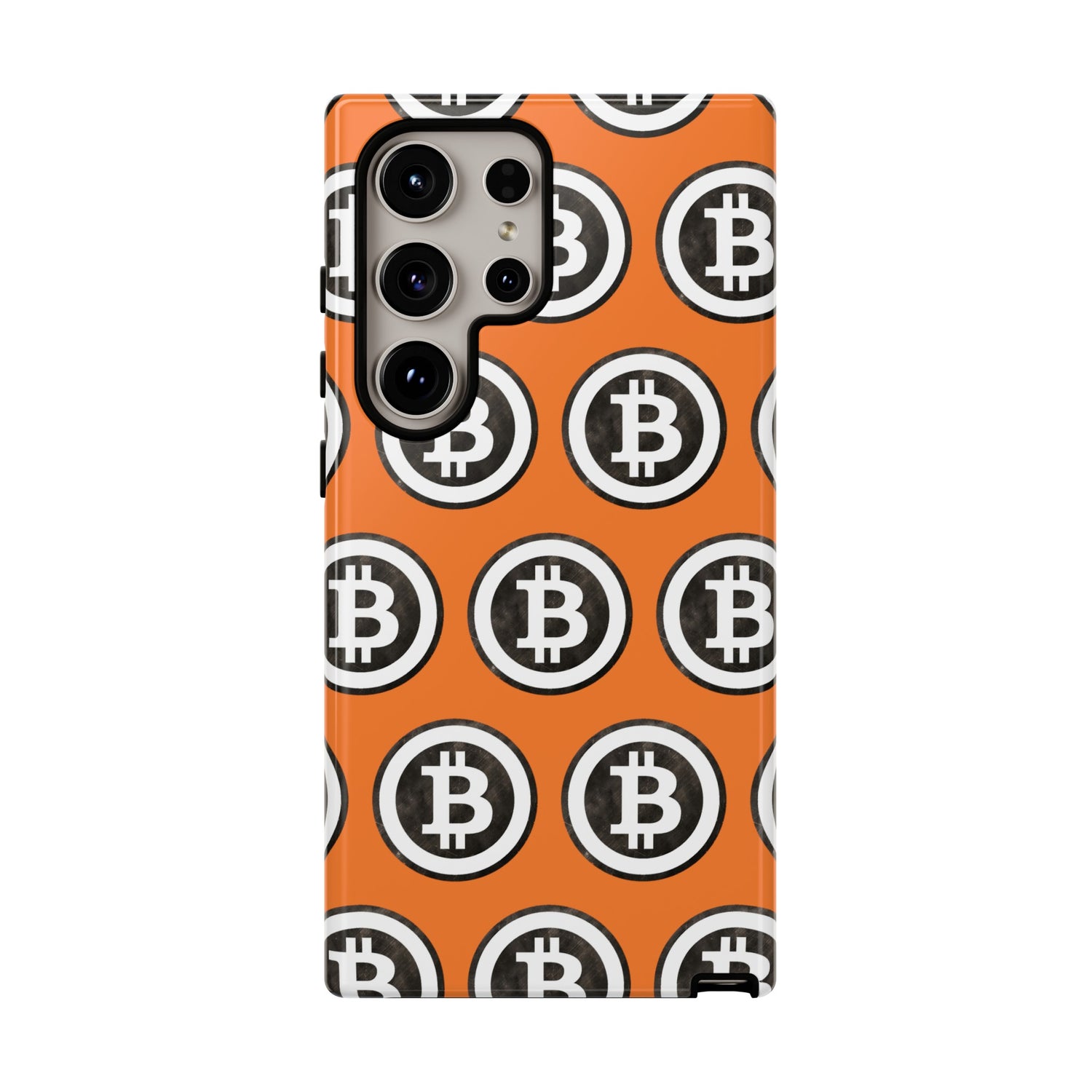 Phone Tough Case - B Logo Orange Background