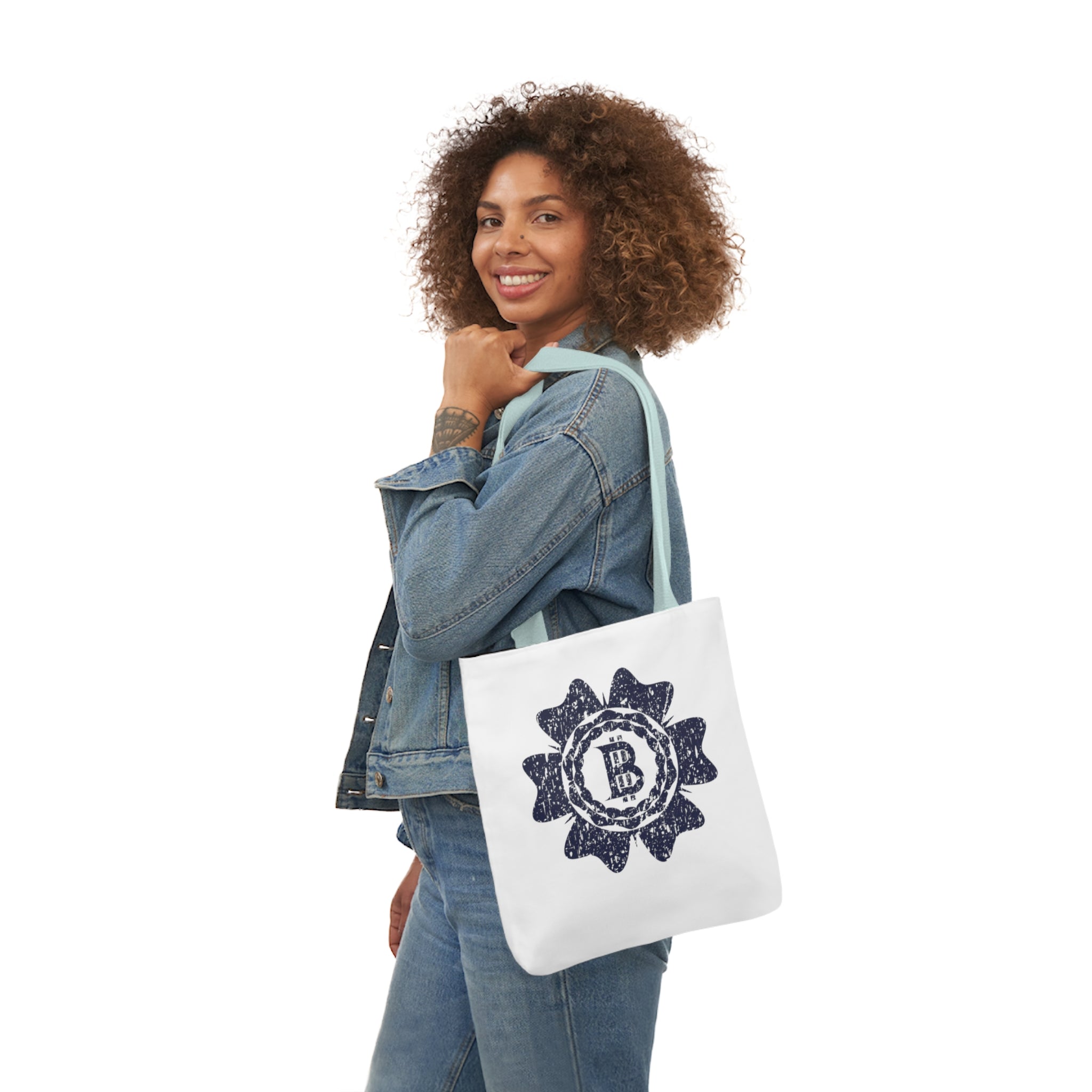Canvas Tote Bag - Bitcoin Stamp