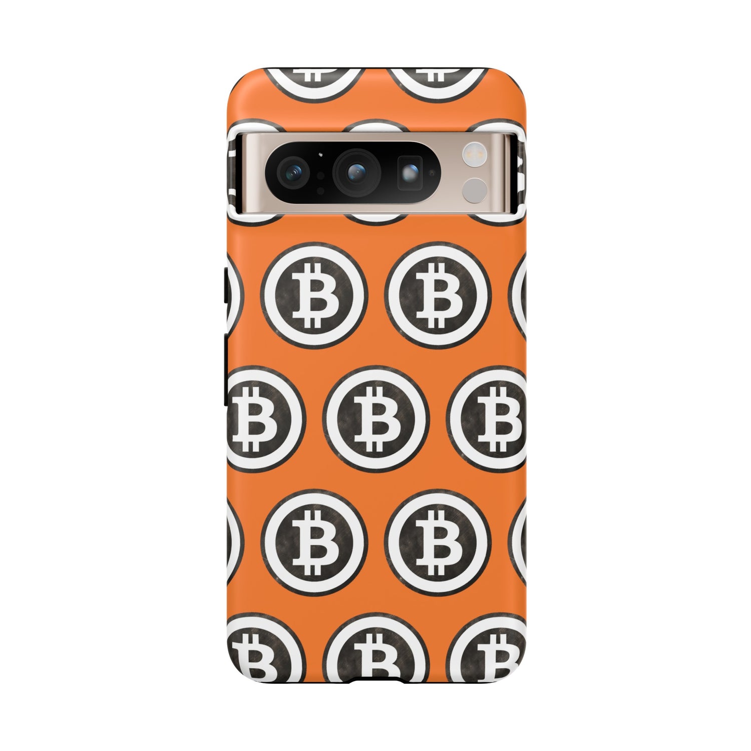 Phone Tough Case - B Logo Orange Background
