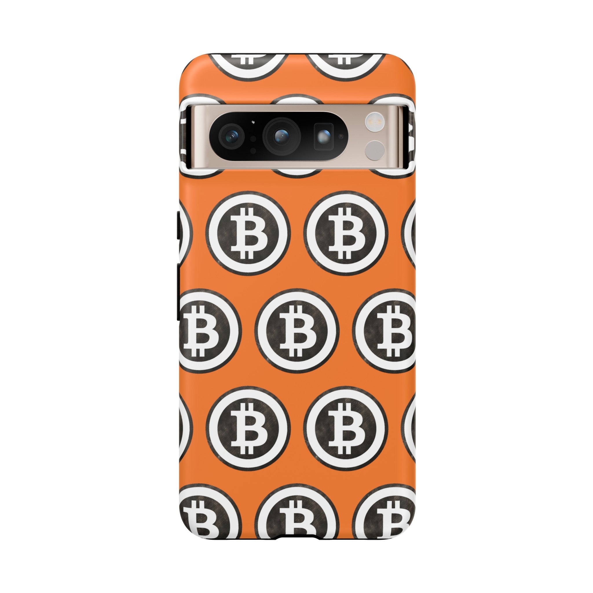 Phone Tough Case - B Logo Orange Background
