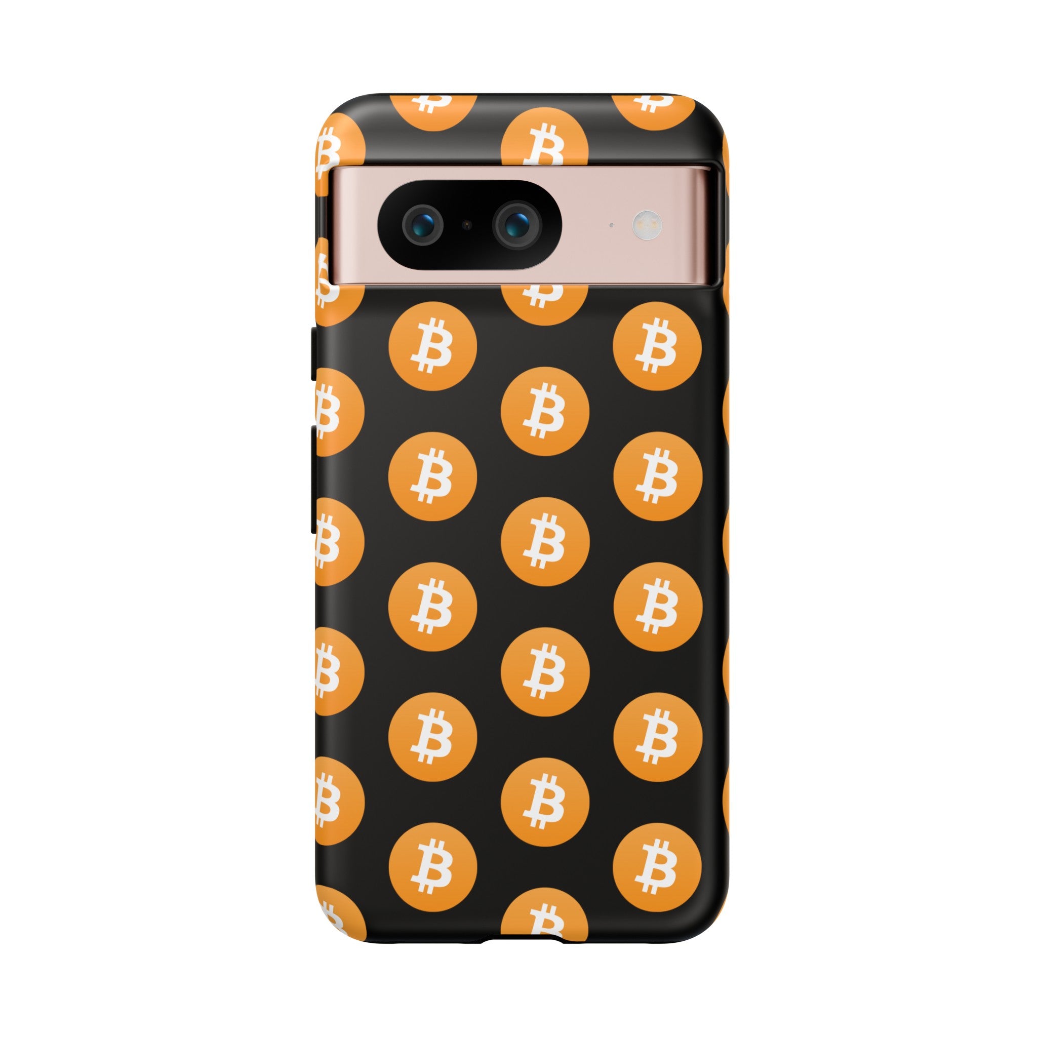 Phone Tough Case - Bitcoin Black Background