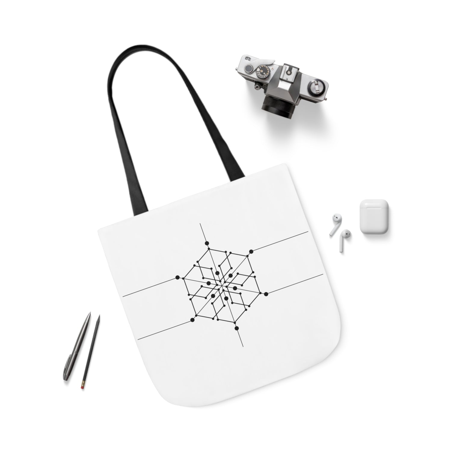 Canvas Tote Bag - Blockchain