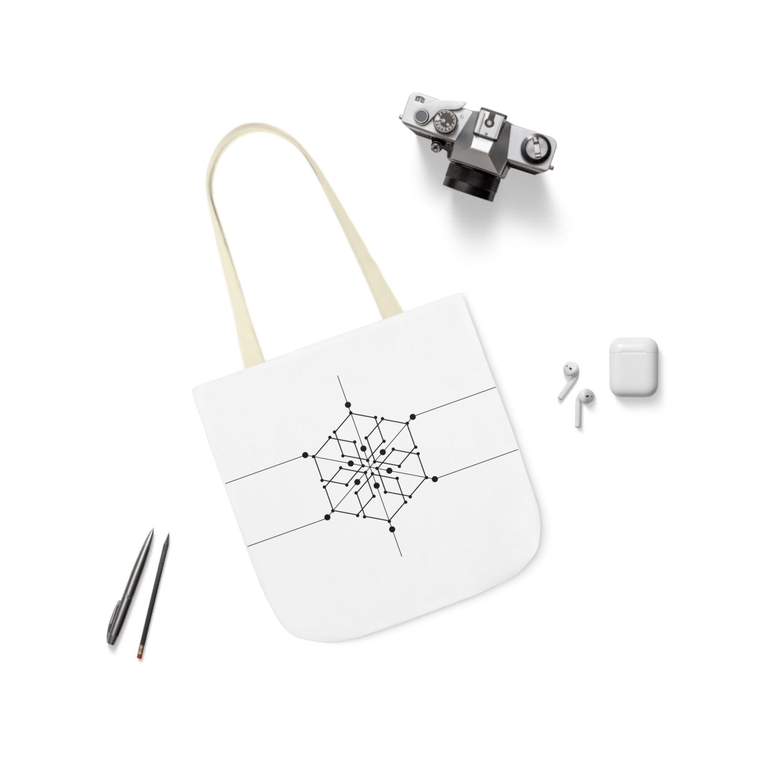 Canvas Tote Bag - Blockchain