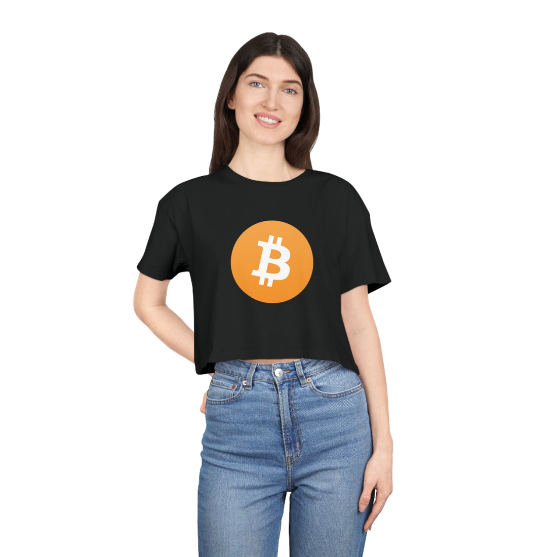 Crop Tee - BTC logo