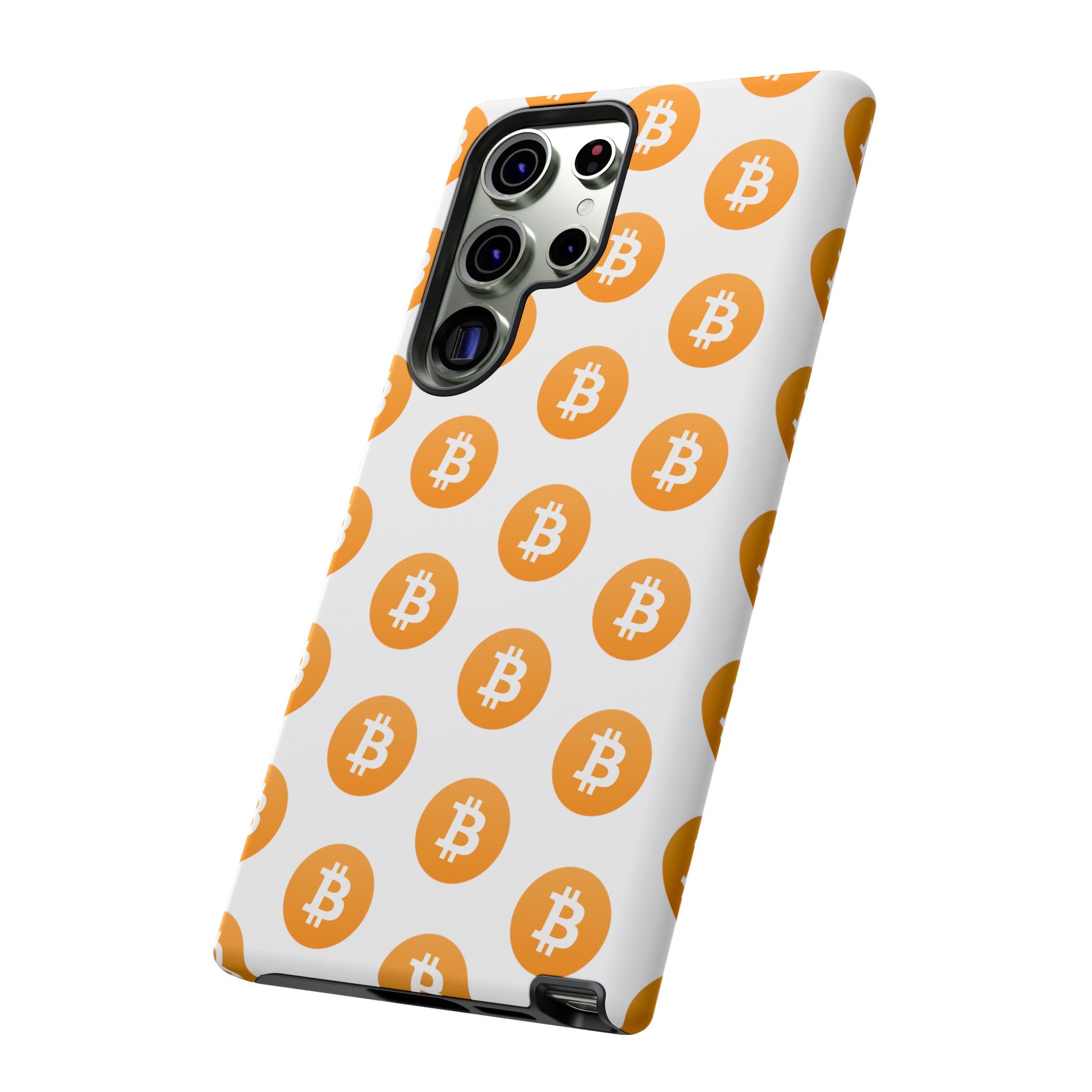 Phone Tough Case - Bitcoin White Background