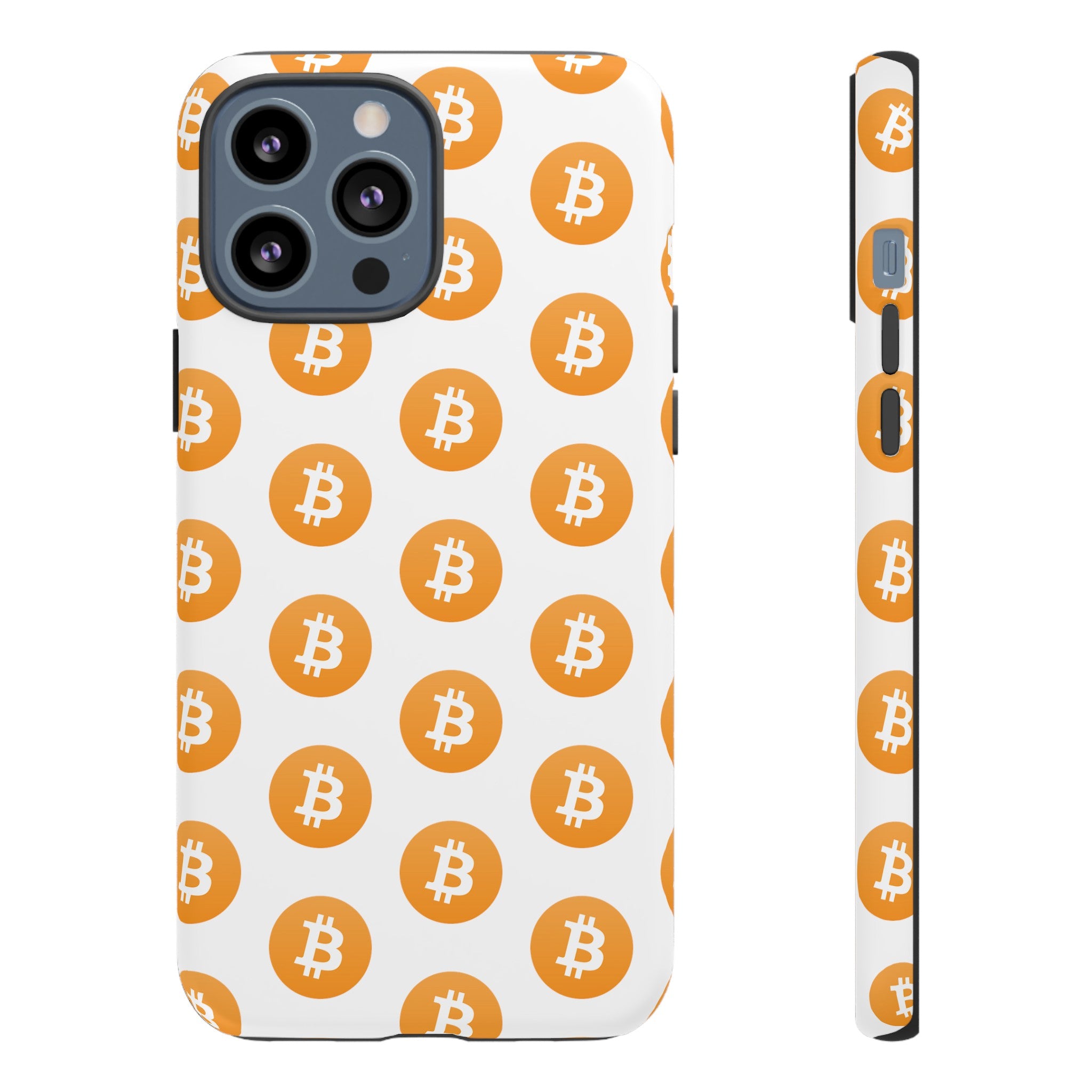 Phone Tough Case - Bitcoin White Background