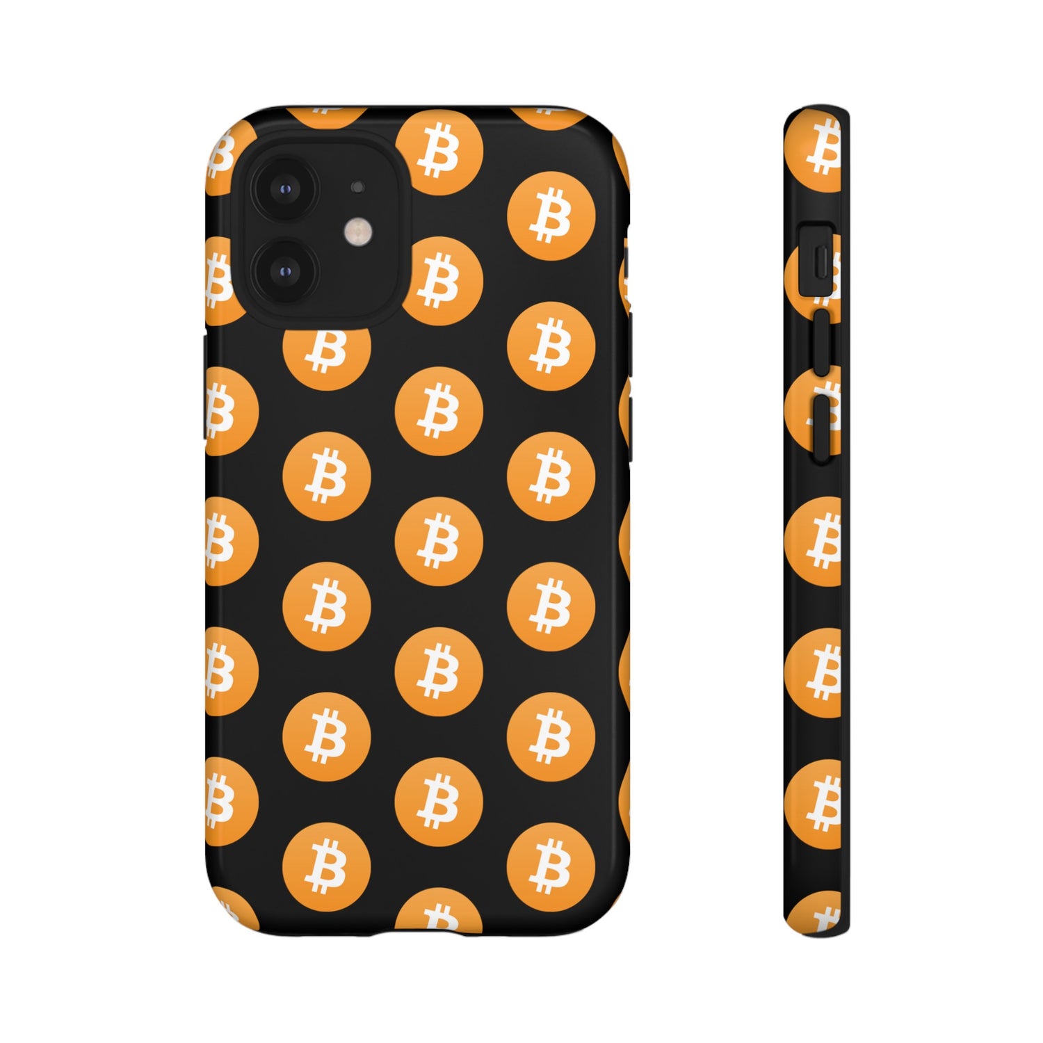 Phone Tough Case - Bitcoin Black Background