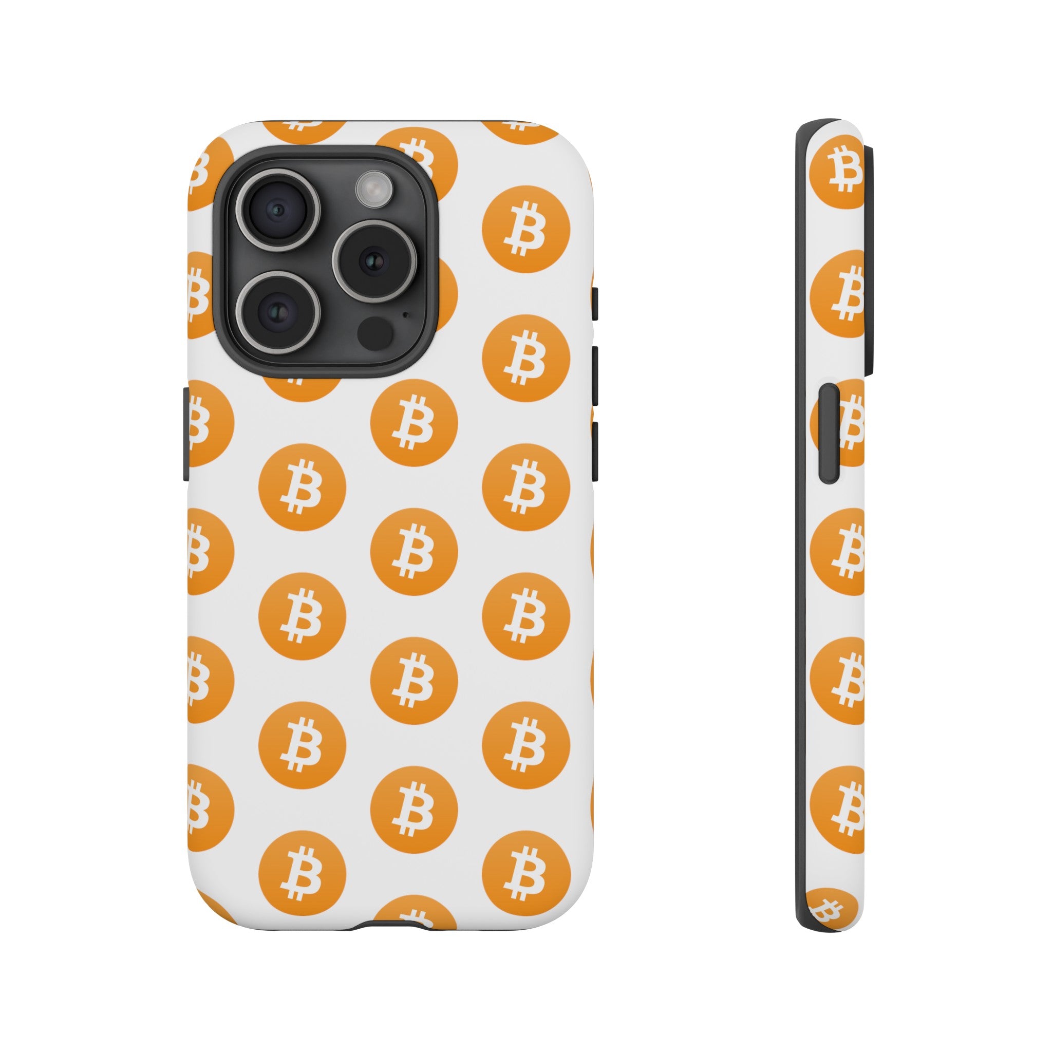 Phone Tough Case - Bitcoin White Background