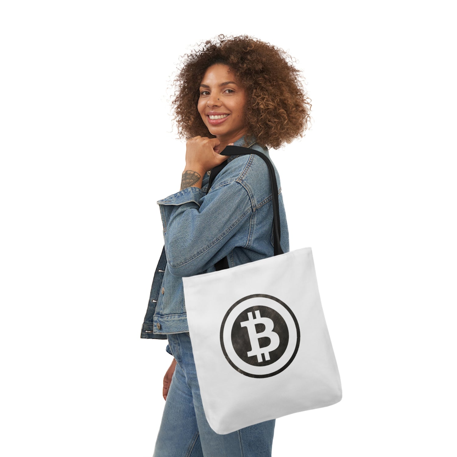 Canvas Tote Bag - B Logo