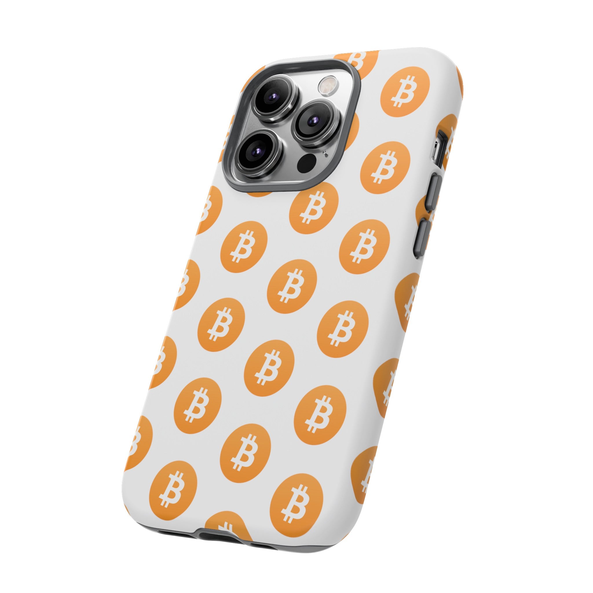Phone Tough Case - Bitcoin White Background