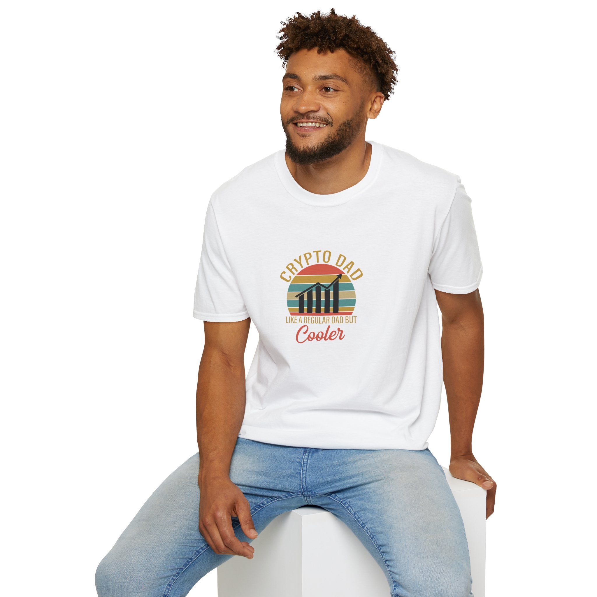 Crypto Dad - Like a Regular Dad But Cooler T-Shirt