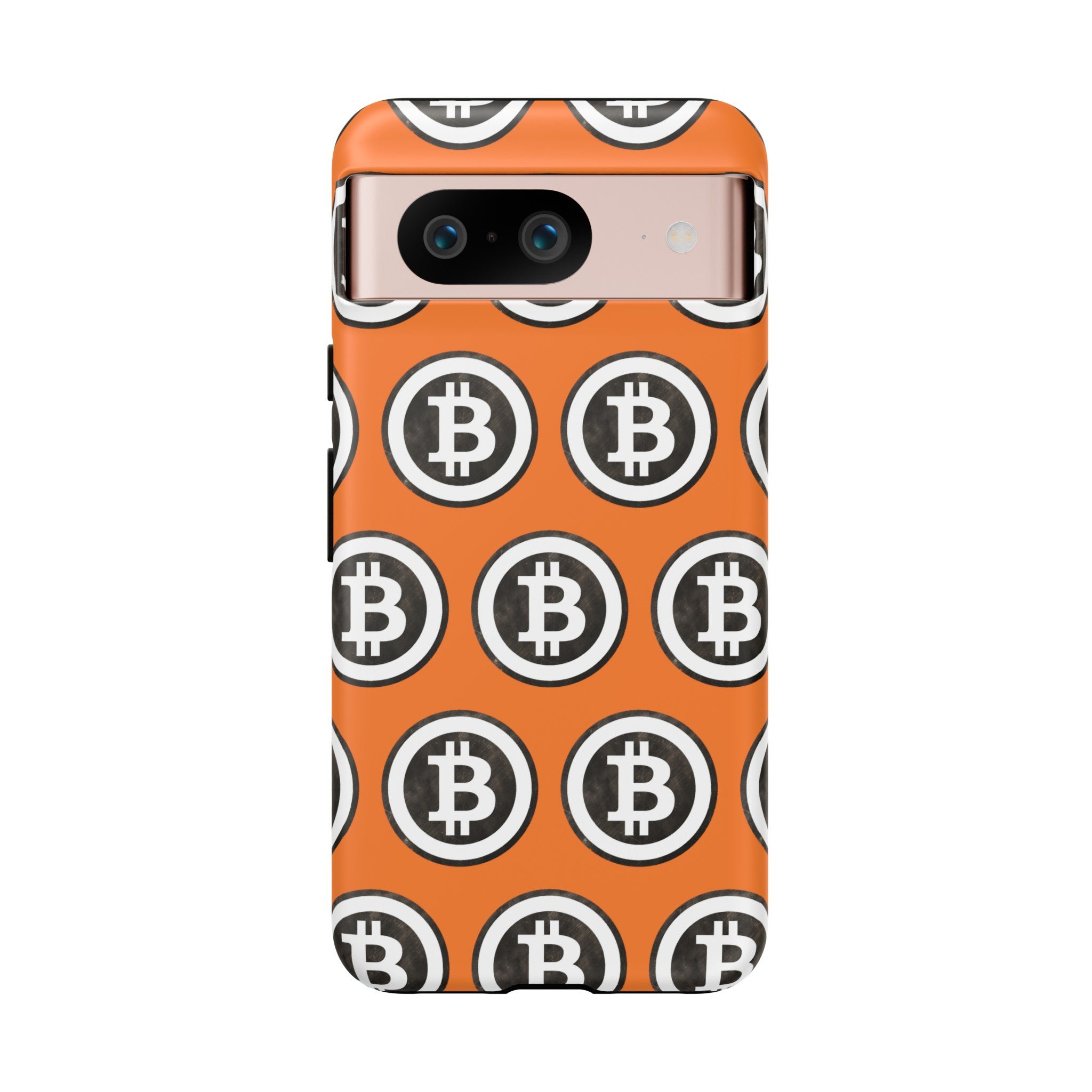 Phone Tough Case - B Logo Orange Background