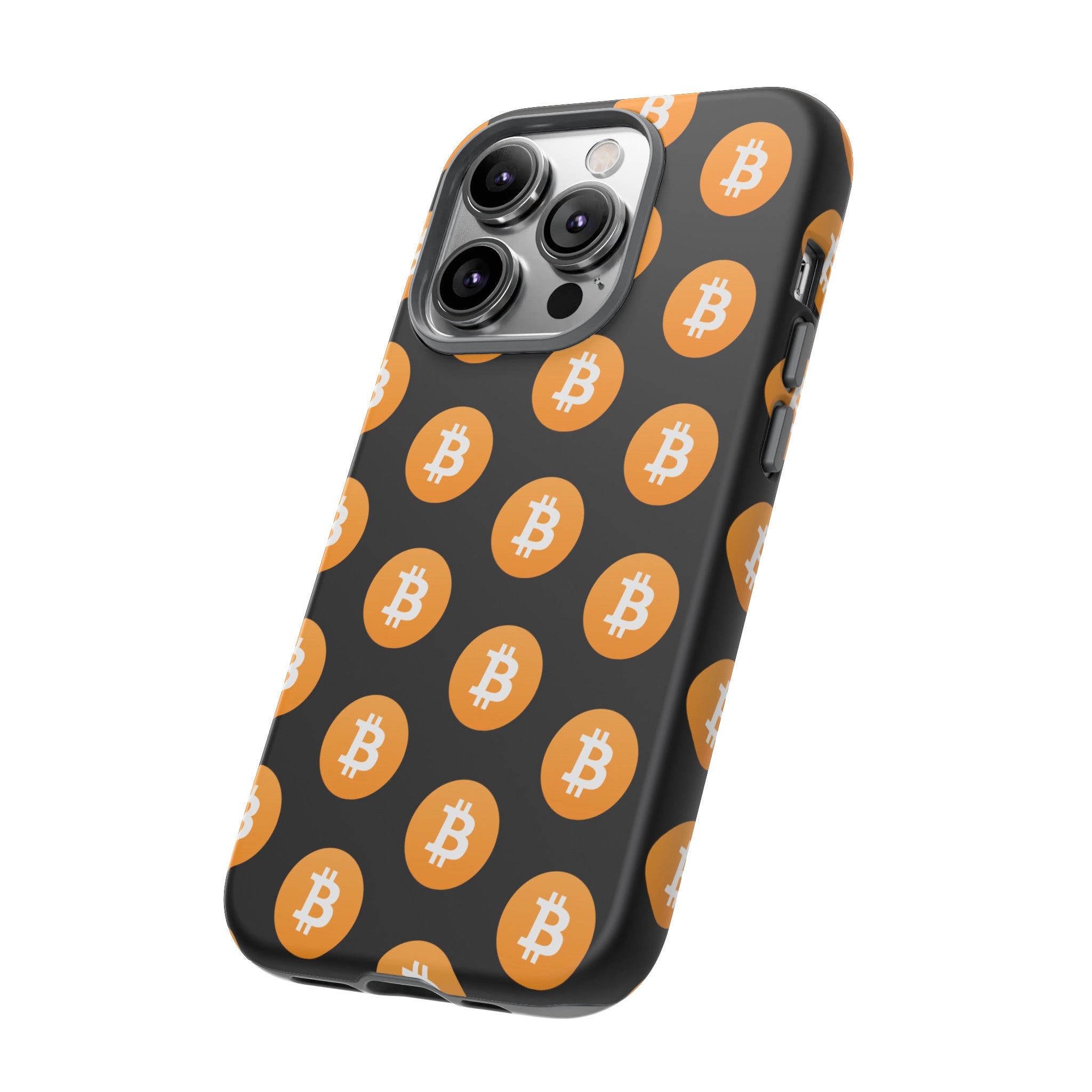 Phone Tough Case - Bitcoin Black Background