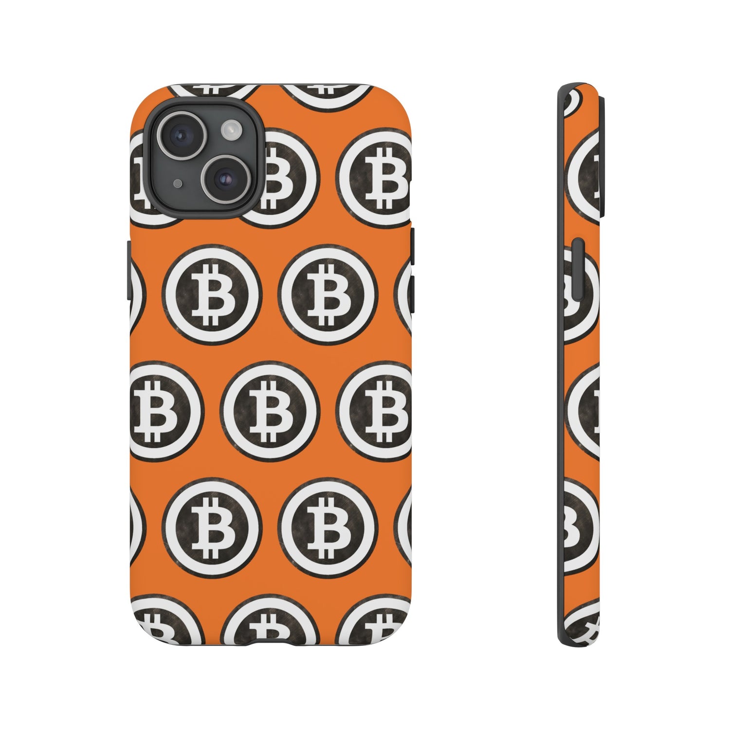 Phone Tough Case - B Logo Orange Background