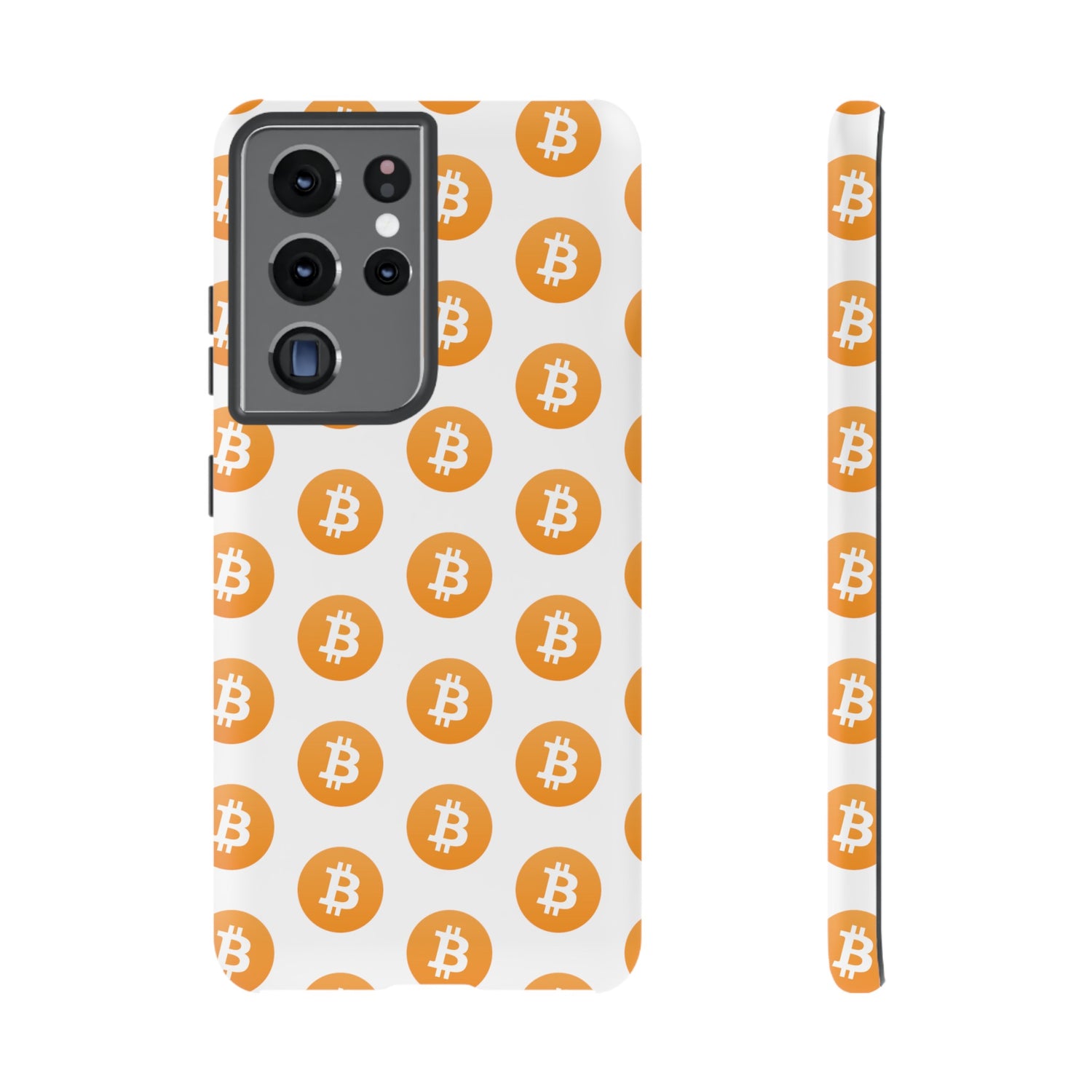 Phone Tough Case - Bitcoin White Background