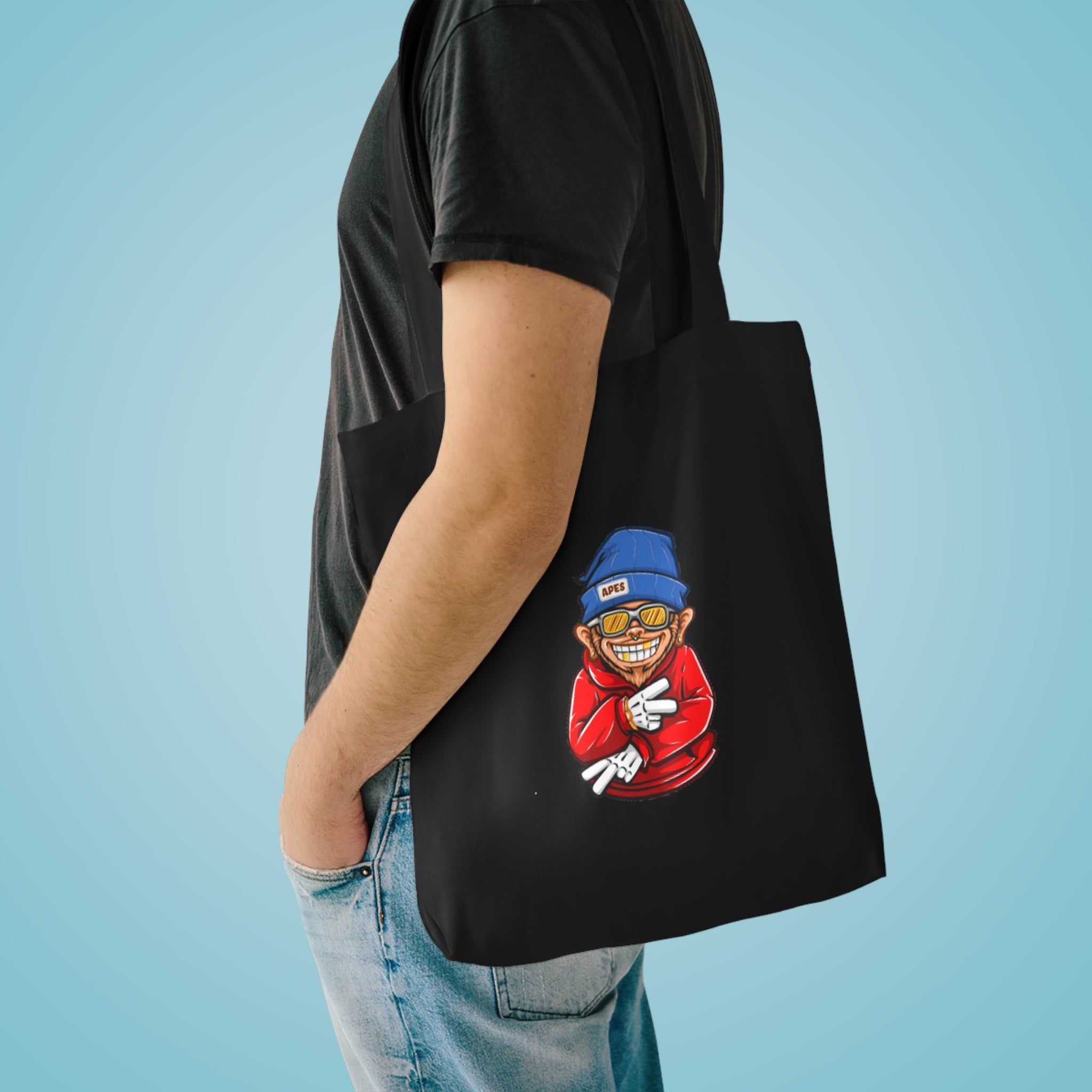 Premium 100% Cotton Tote Bag - NFT Ape