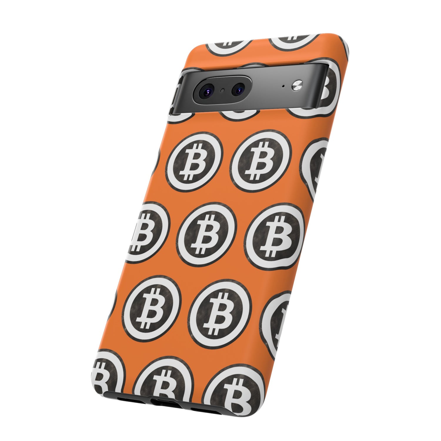 Phone Tough Case - B Logo Orange Background