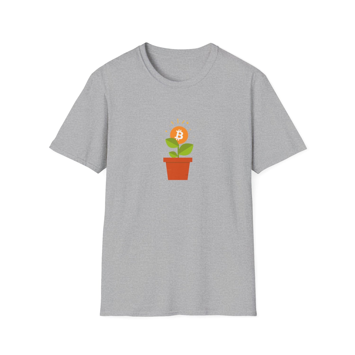 Bitcoin Plant - Cotton T-Shirt