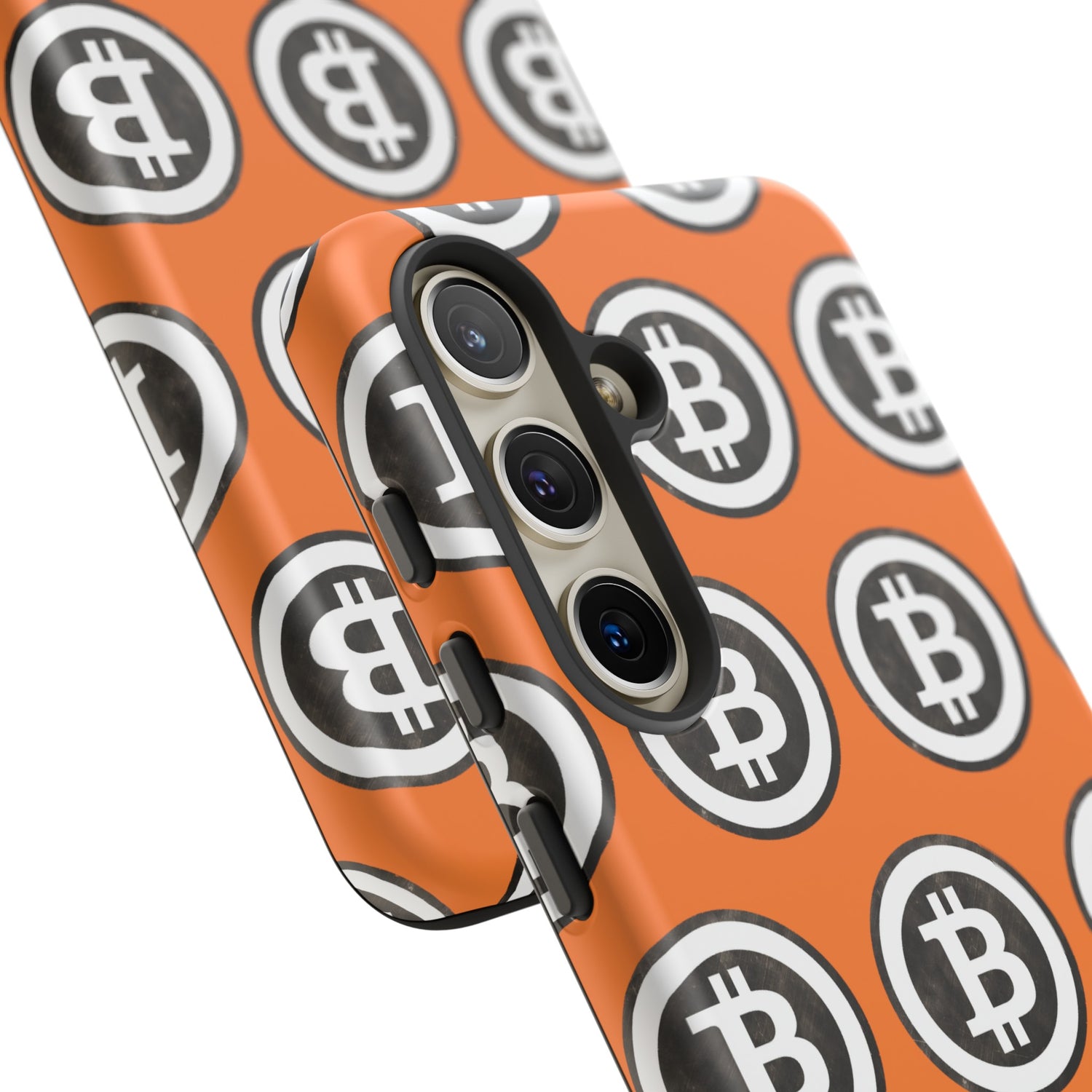 Phone Tough Case - B Logo Orange Background