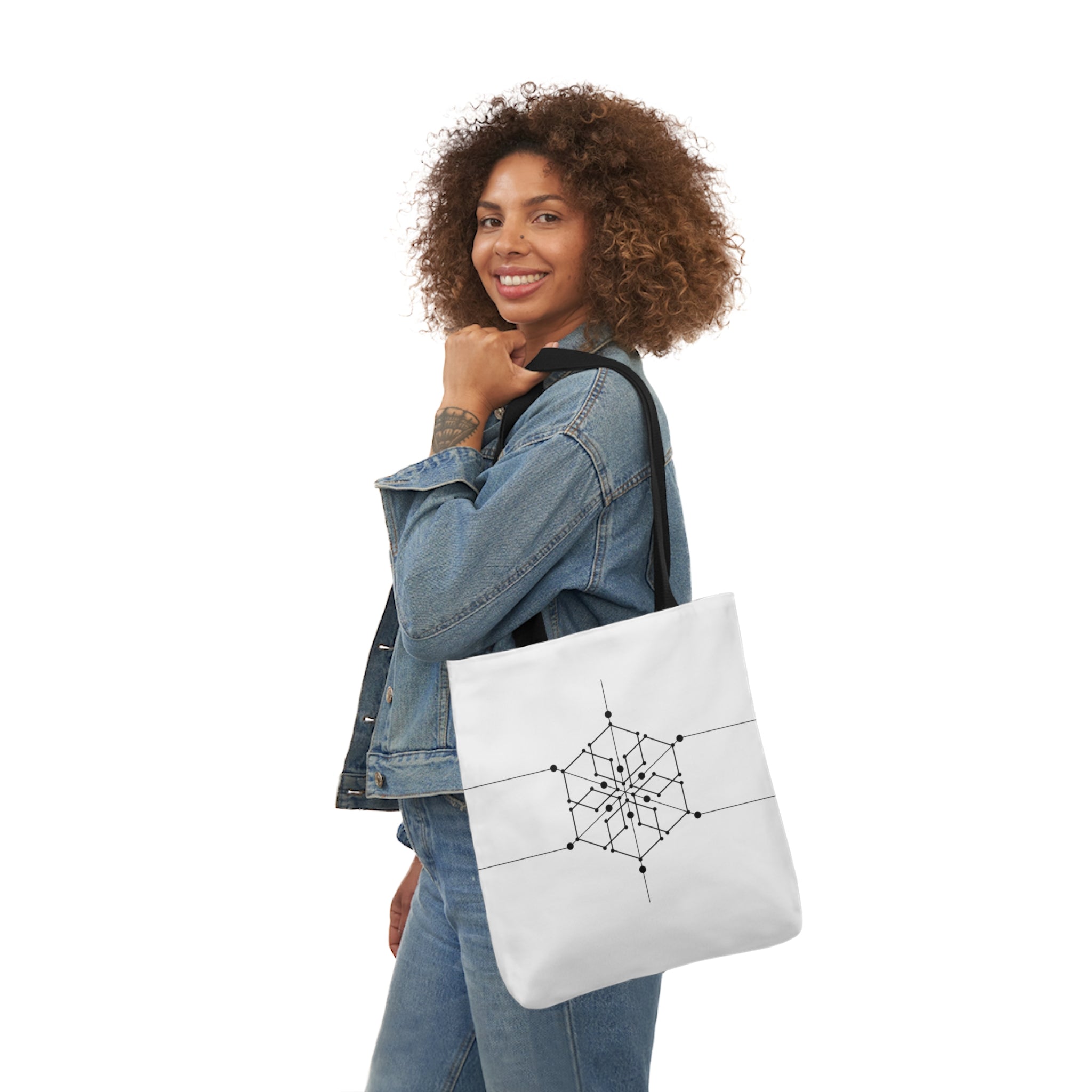 Canvas Tote Bag - Blockchain