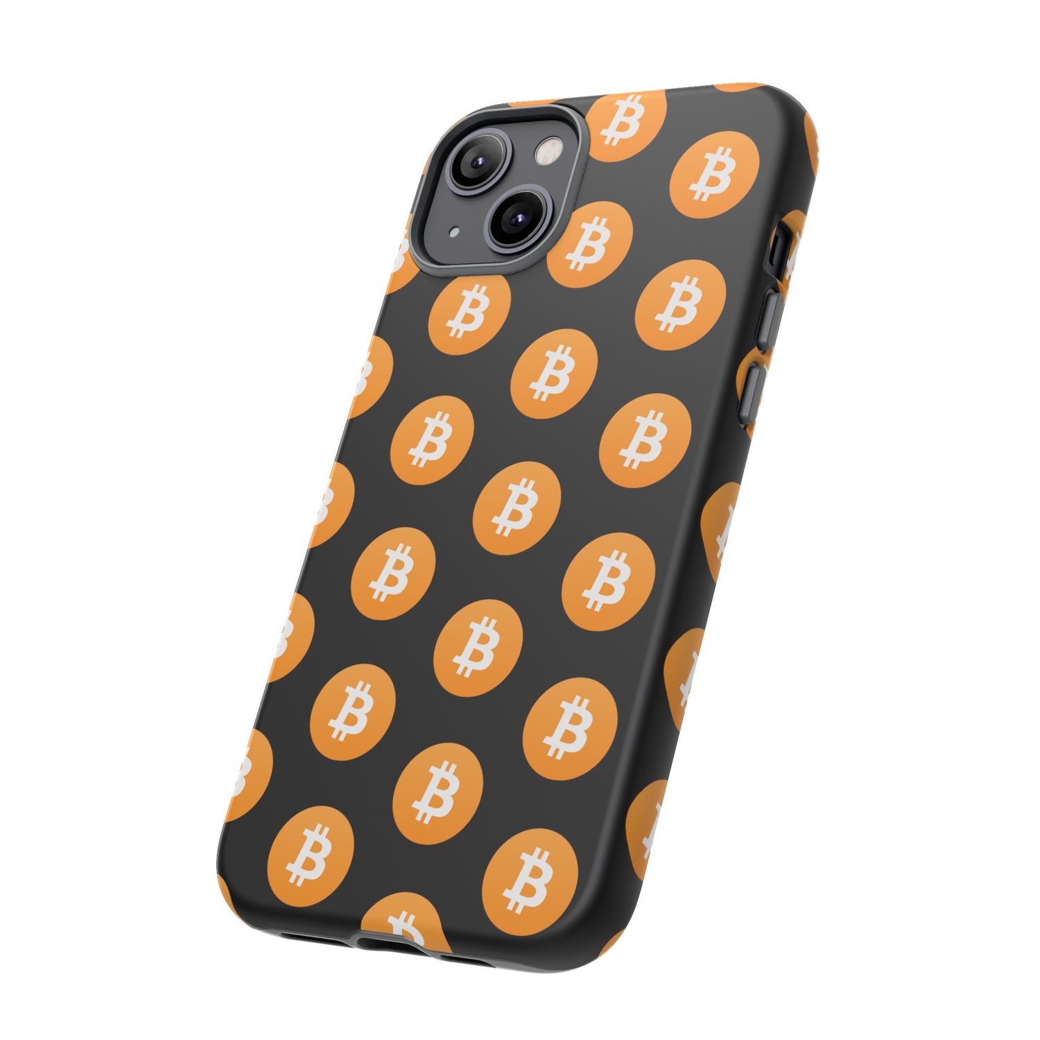 Phone Tough Case - Bitcoin Black Background