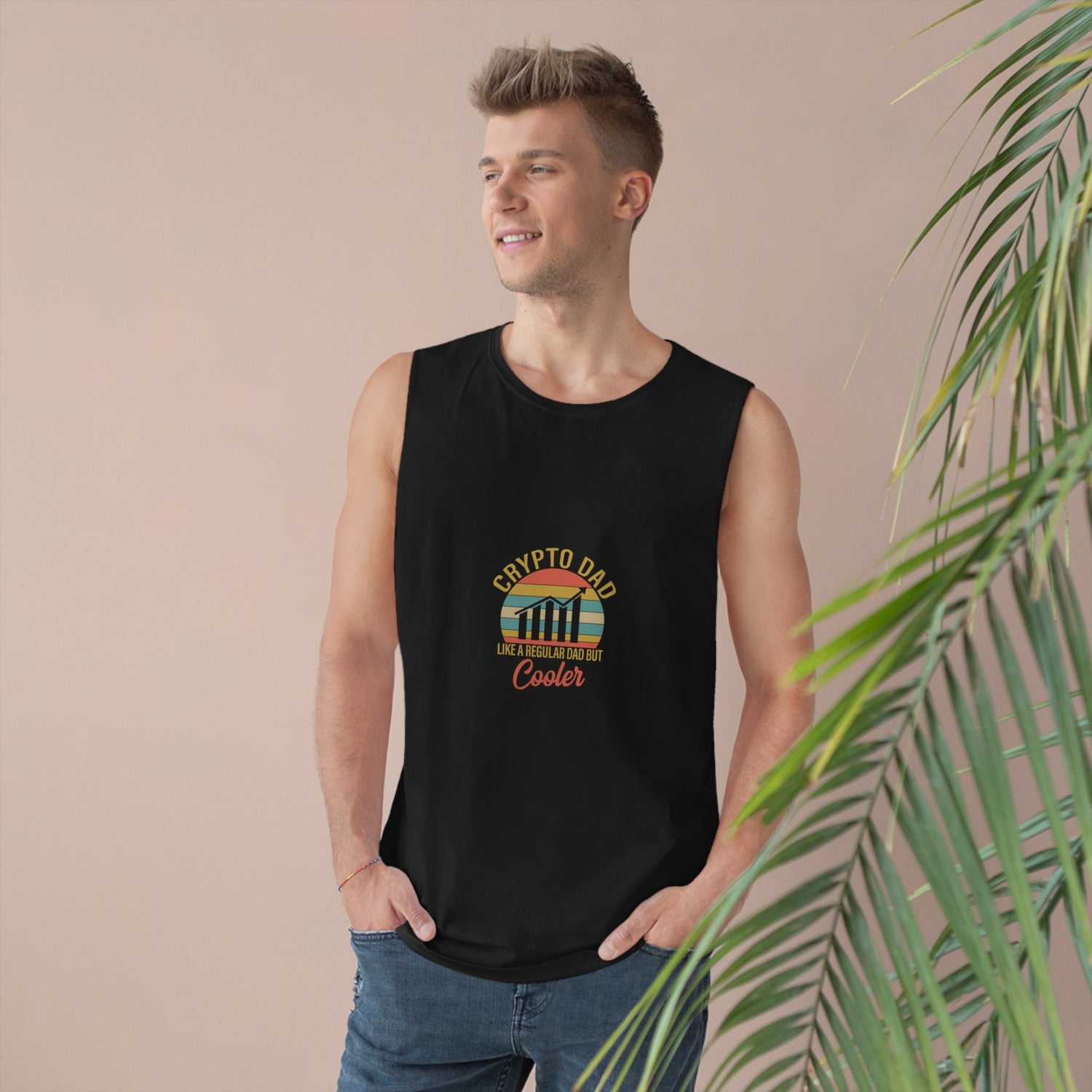 Muscle T-Shirt - Crypto Dad But Cooler