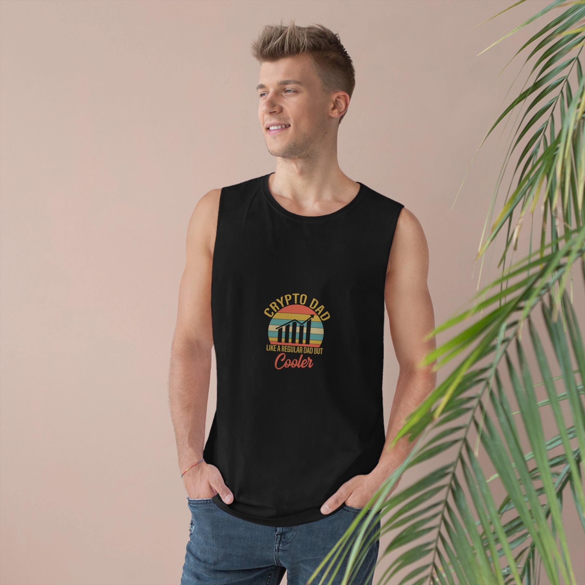 Muscle T-Shirt - Crypto Dad But Cooler