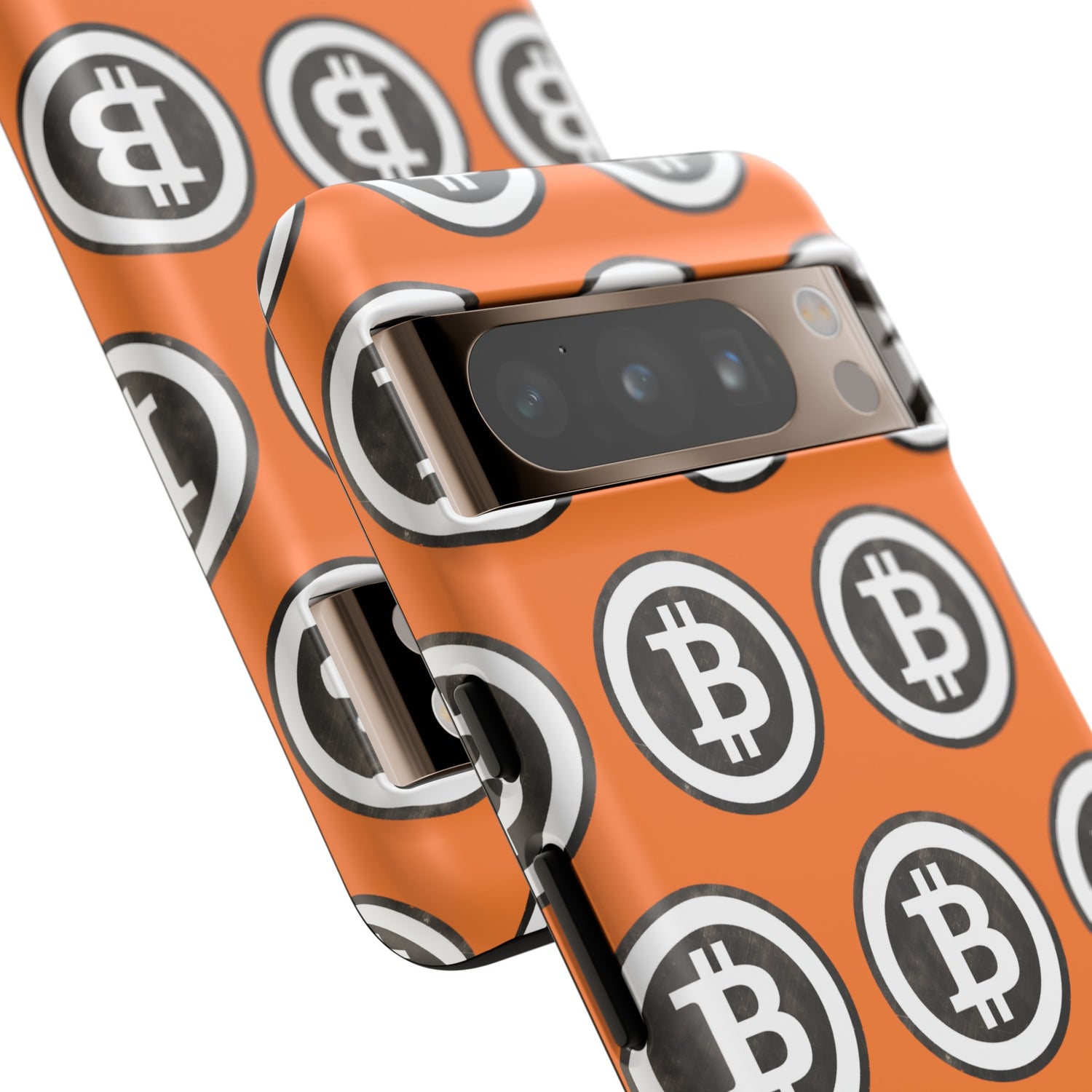 Phone Tough Case - B Logo Orange Background