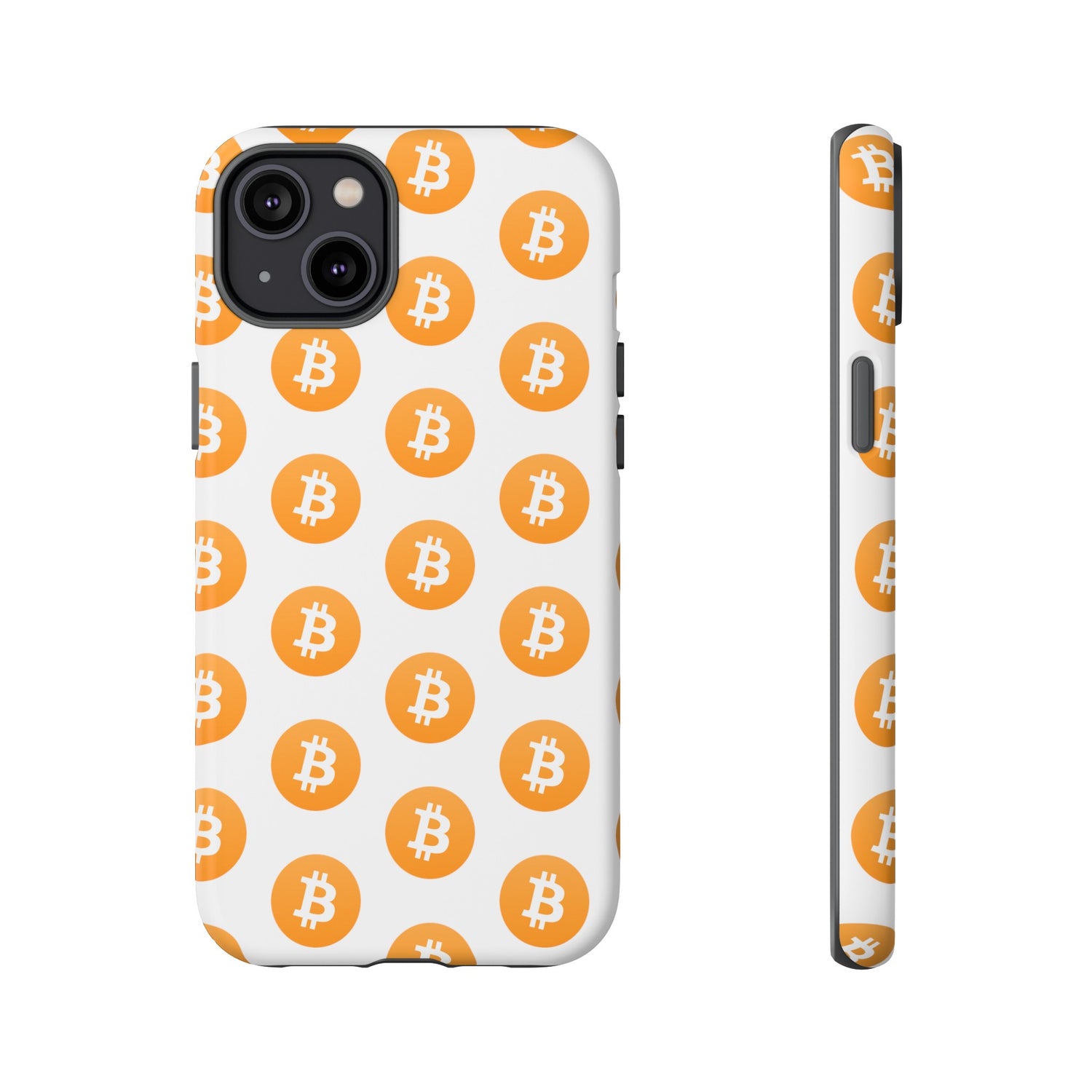 Phone Tough Case - Bitcoin White Background