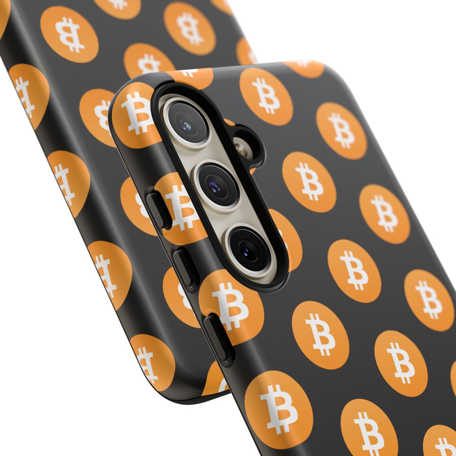 Phone Tough Case - Bitcoin Black Background