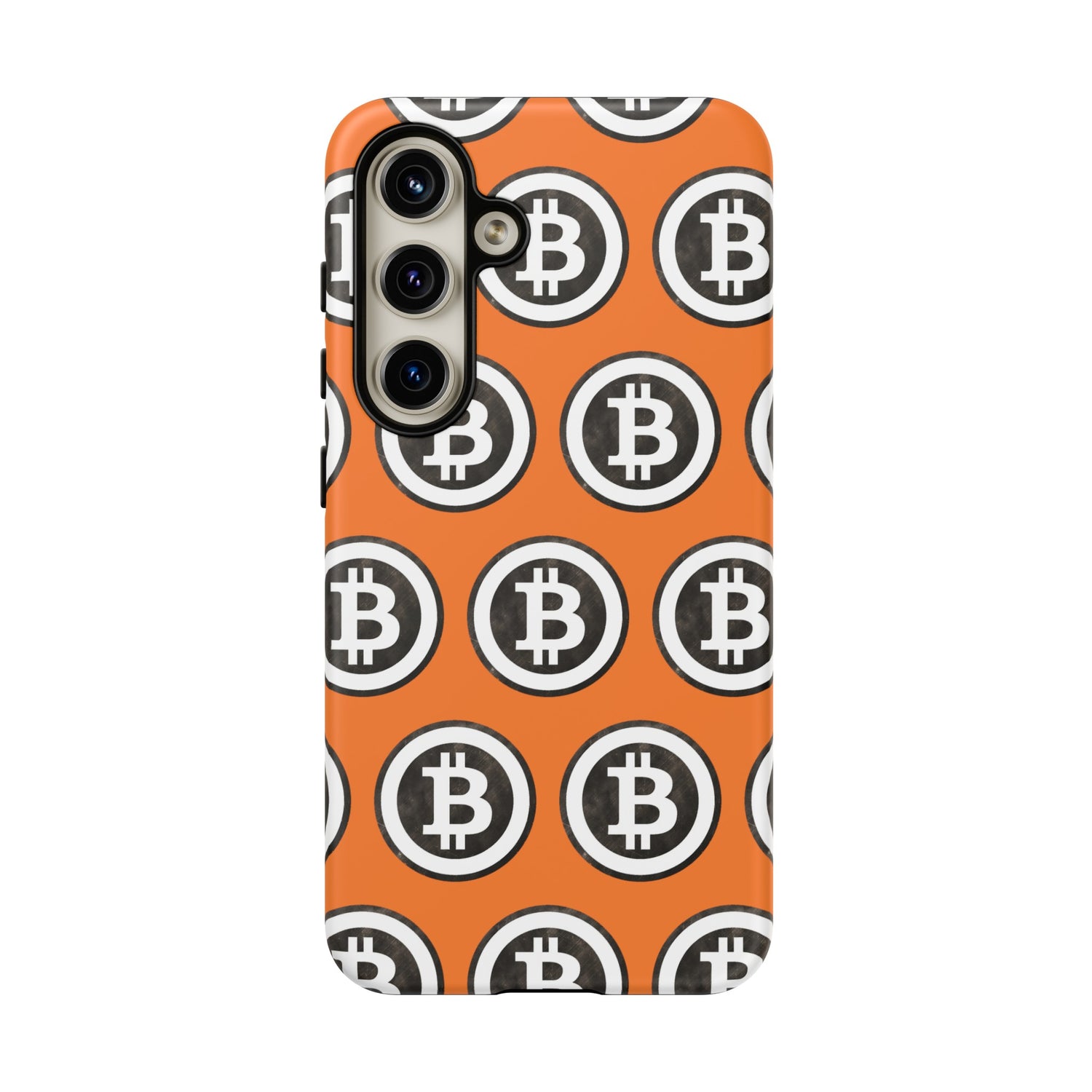 Phone Tough Case - B Logo Orange Background