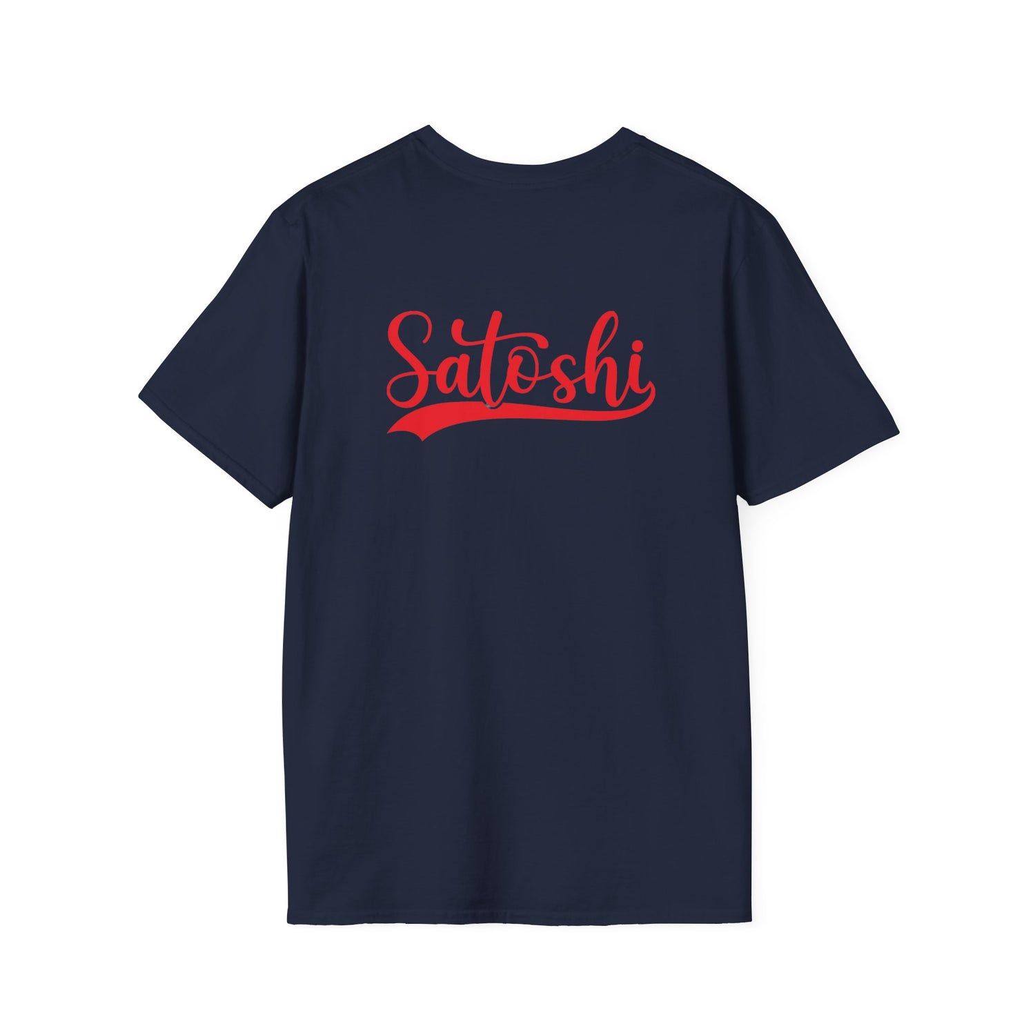 Satoshi (Back) - T-Shirt