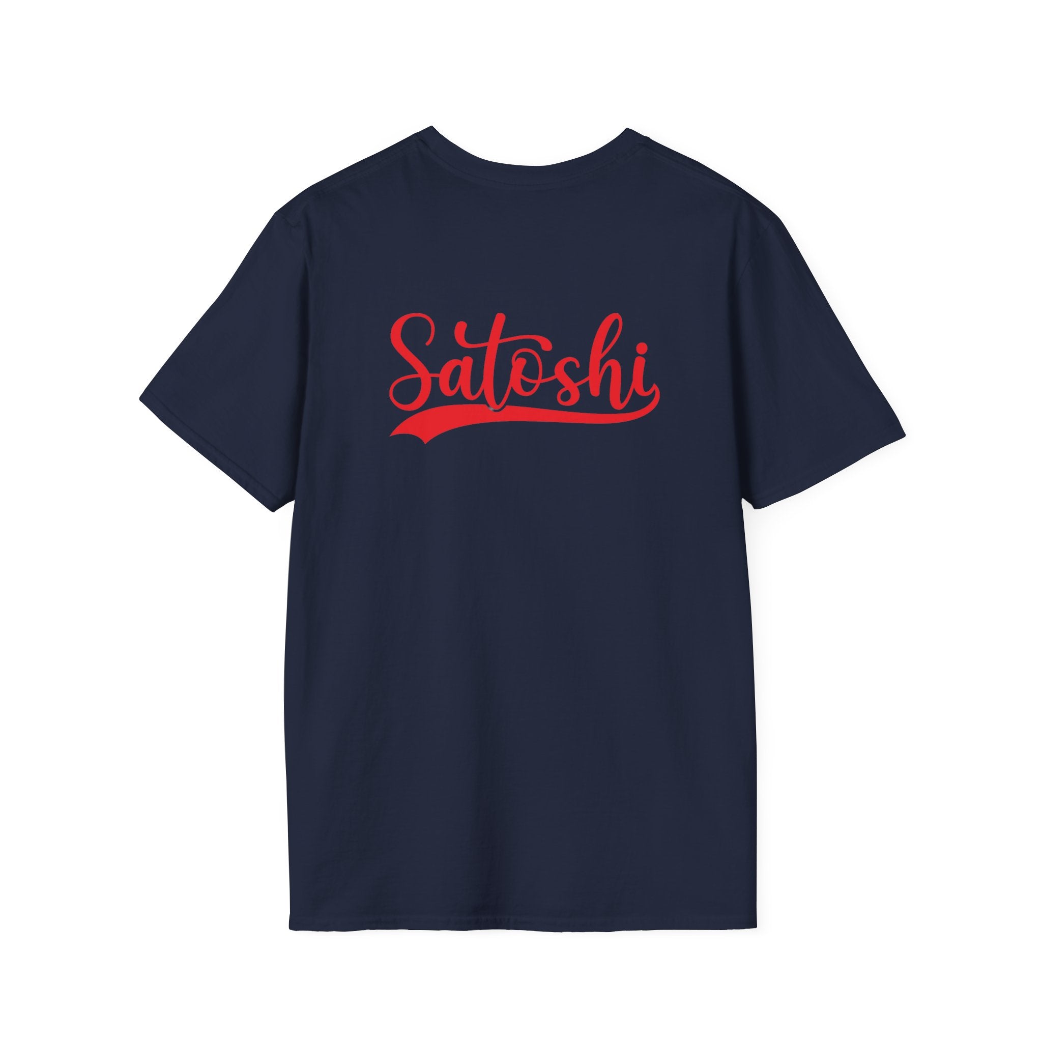 Satoshi (Back) - T-Shirt