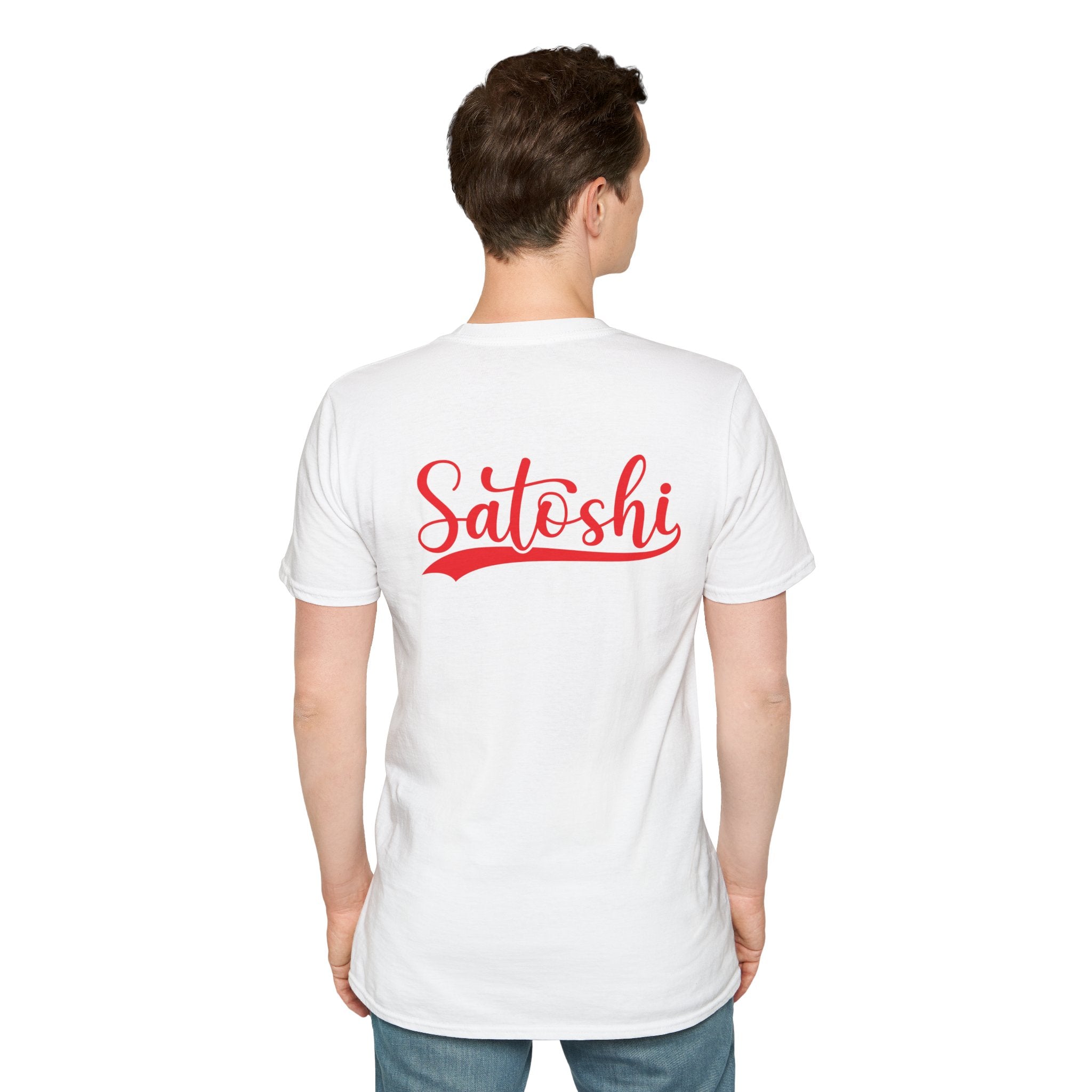 Satoshi (Back) - T-Shirt