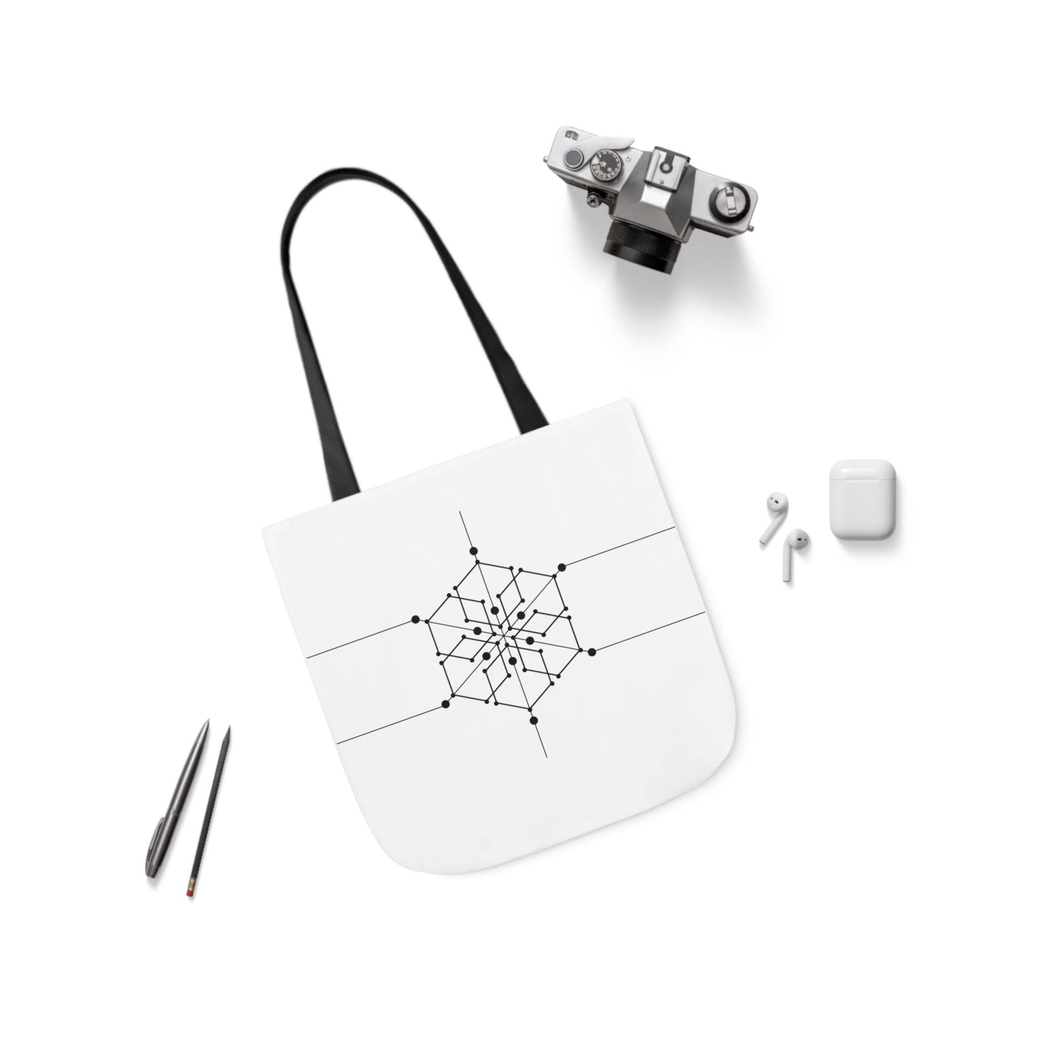 Canvas Tote Bag - Blockchain