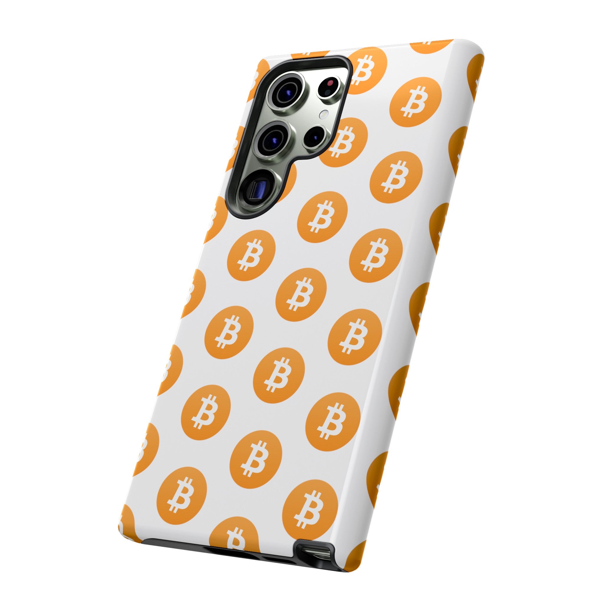 Phone Tough Case - Bitcoin White Background
