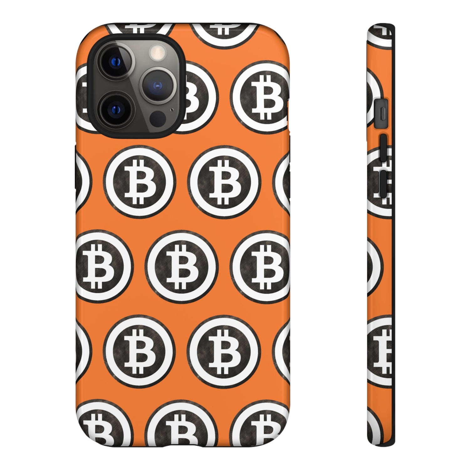 Phone Tough Case - B Logo Orange Background