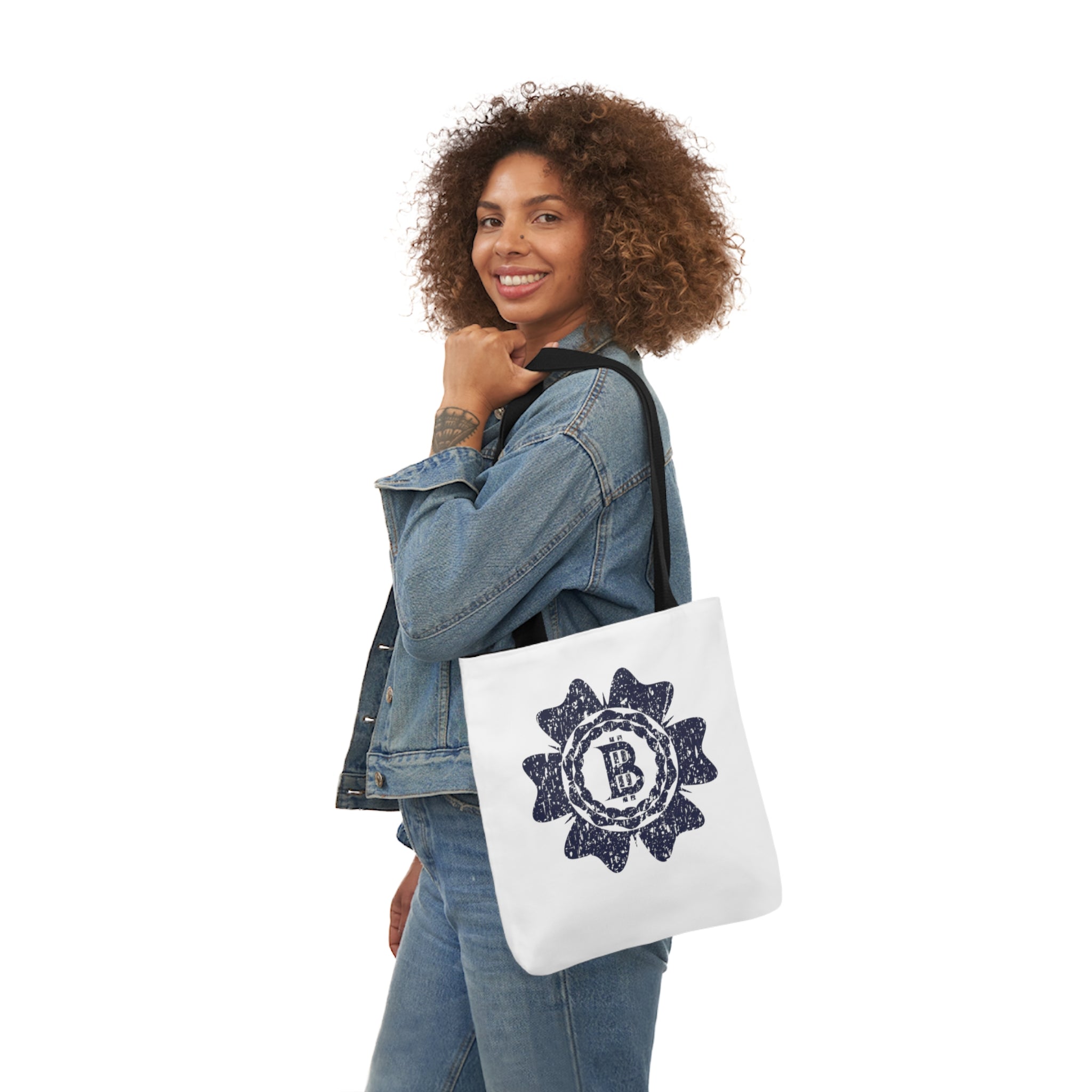 Canvas Tote Bag - Bitcoin Stamp