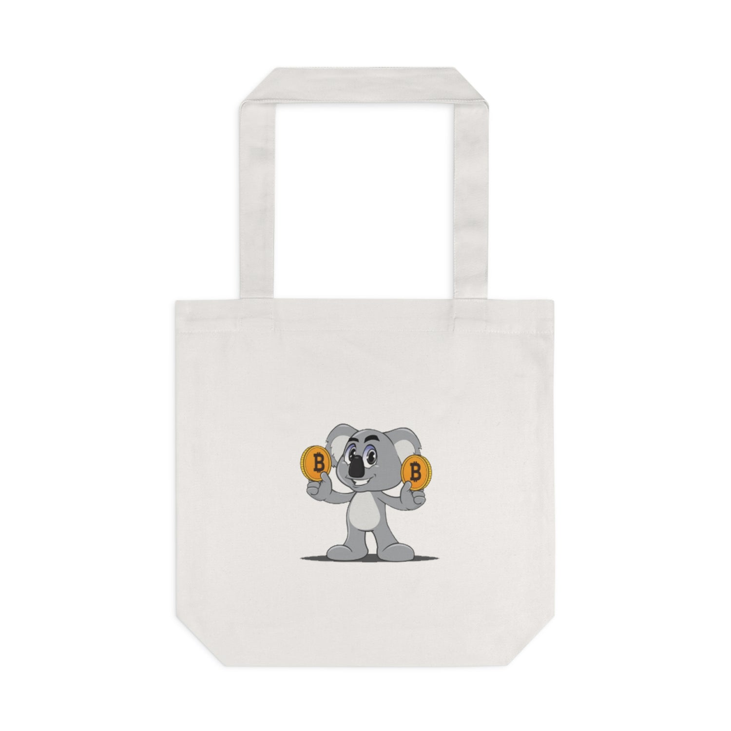 Premium 100% Cotton Tote Bag - BTC Koala