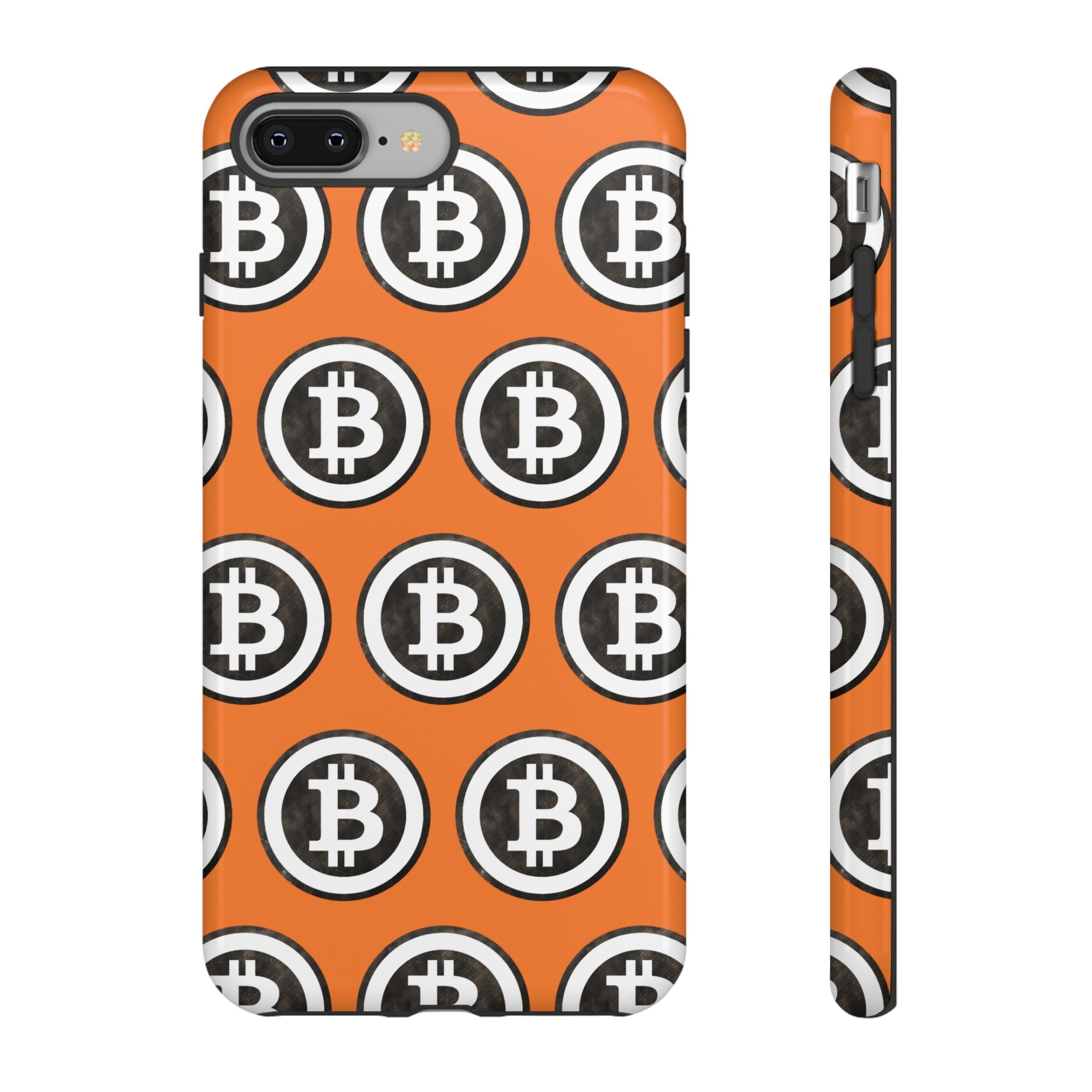 Phone Tough Case - B Logo Orange Background