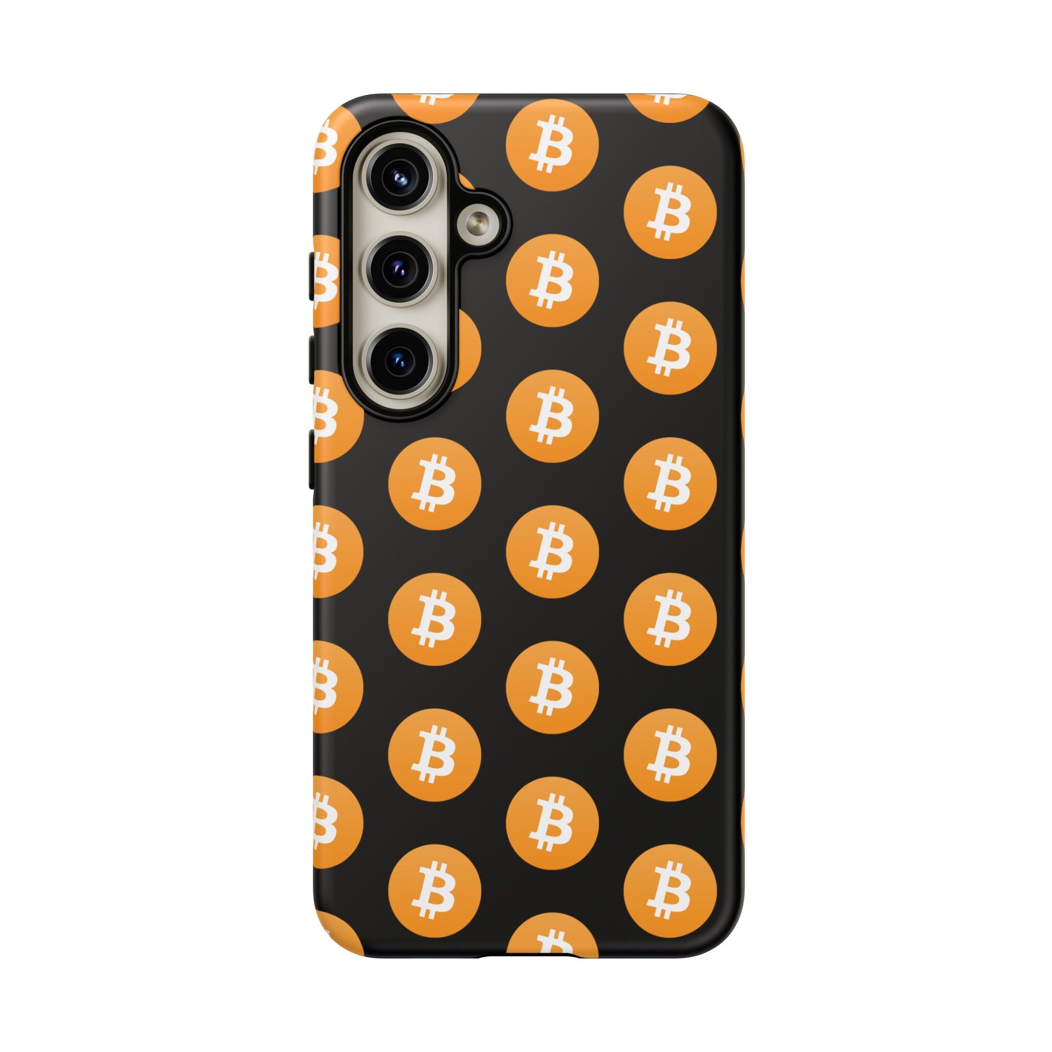 Phone Tough Case - Bitcoin Black Background