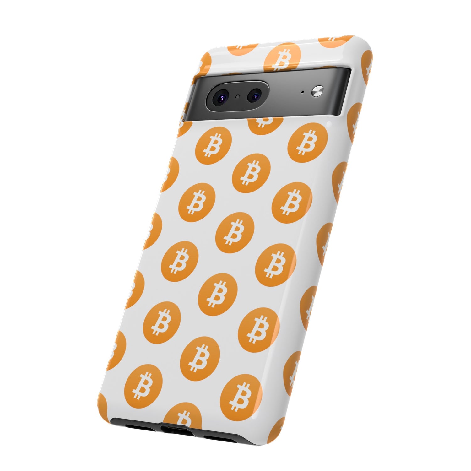 Phone Tough Case - Bitcoin White Background