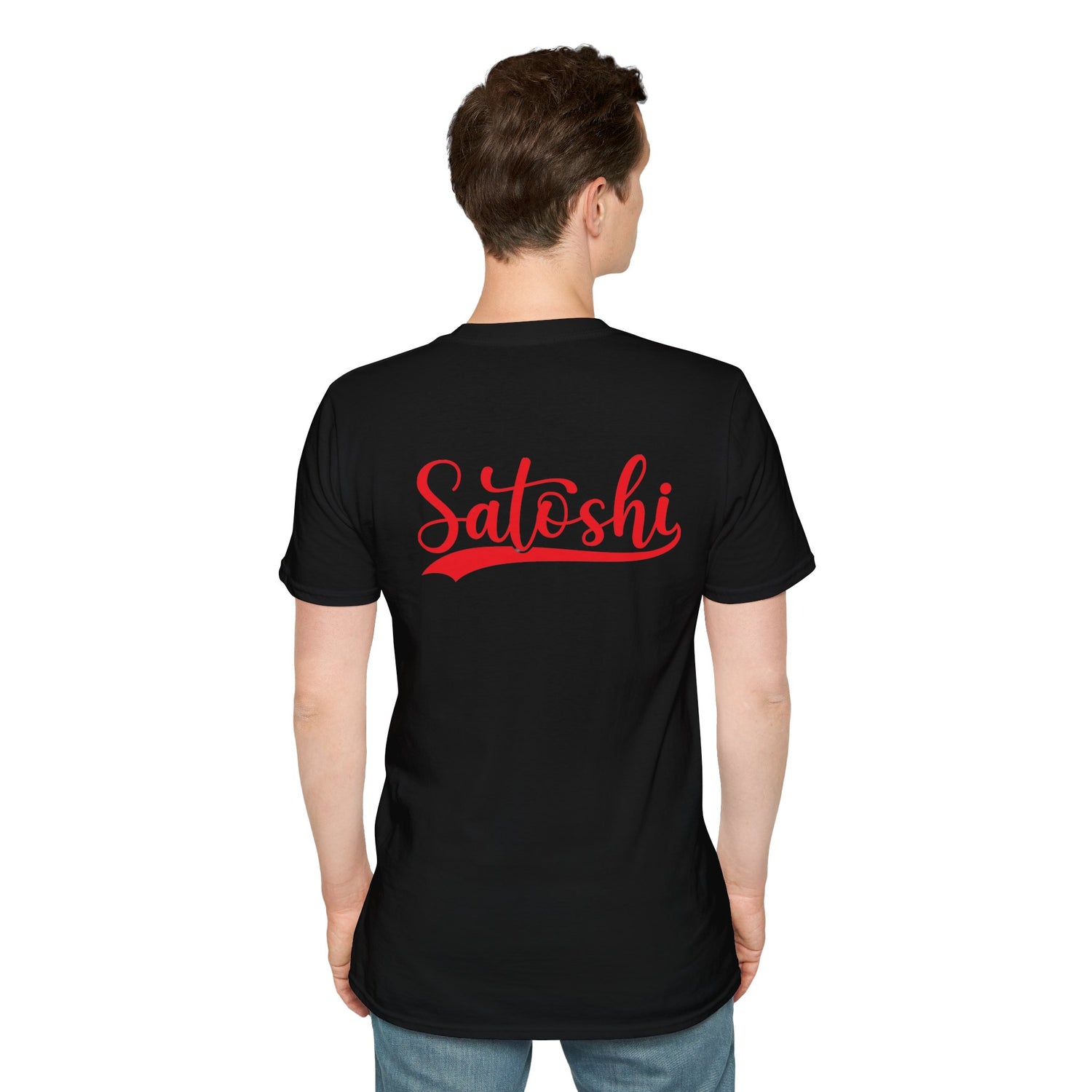Satoshi (Back) - T-Shirt