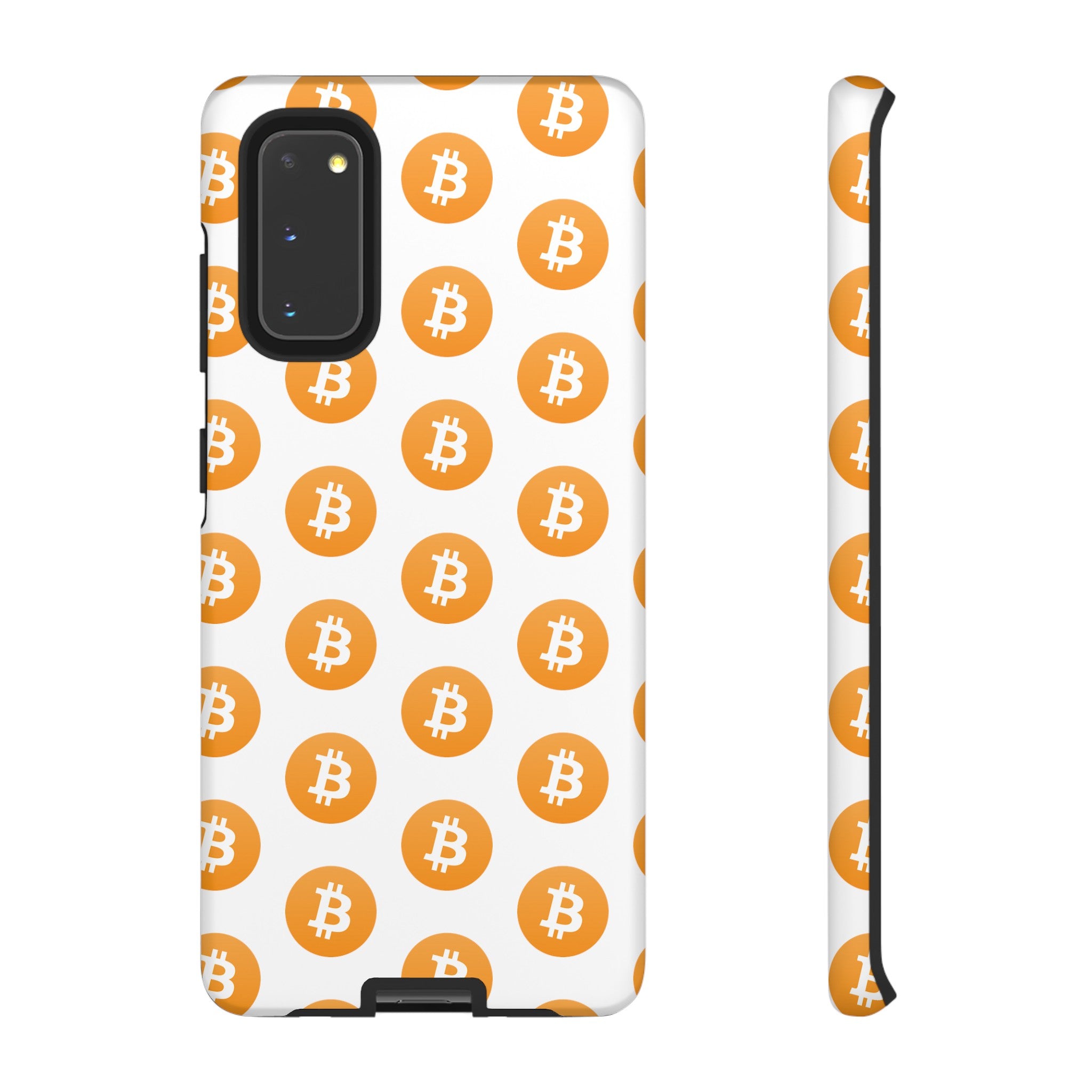 Phone Tough Case - Bitcoin White Background