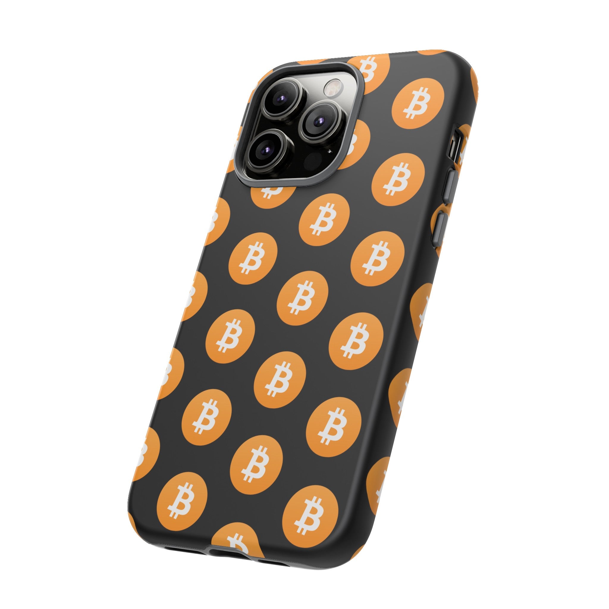Phone Tough Case - Bitcoin Black Background