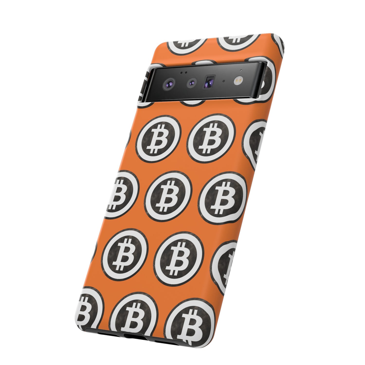 Phone Tough Case - B Logo Orange Background